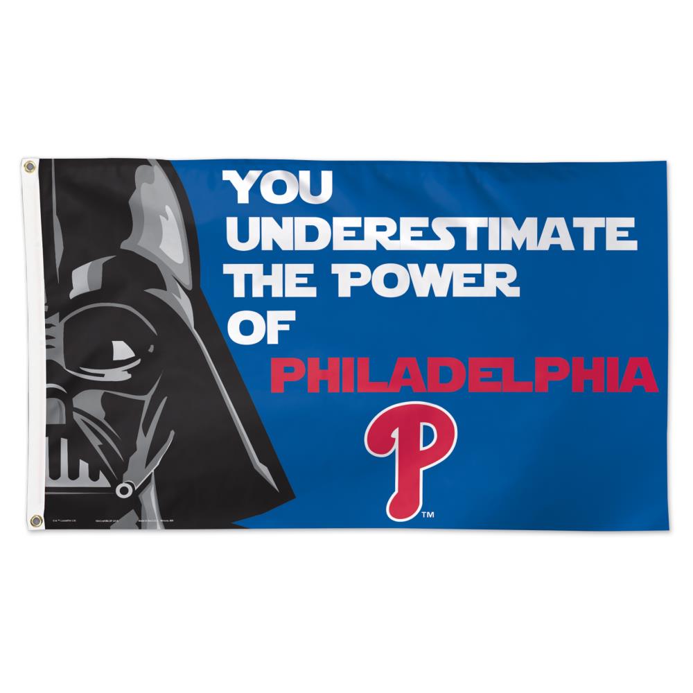 WinCraft Sports 43886116 5-ft W x 3-ft H Philadelphia Phillies Flag