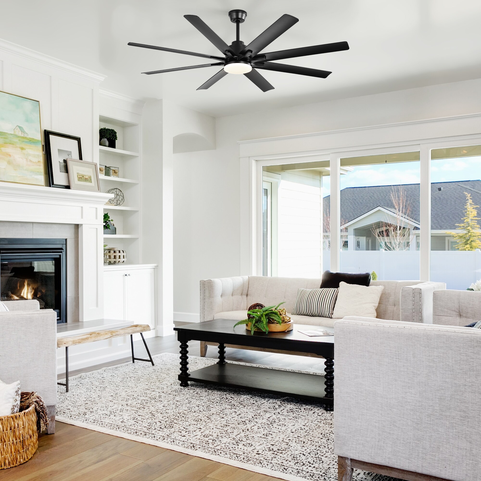 SINOFURN SYD130011WT Ceiling-Fans - View #2