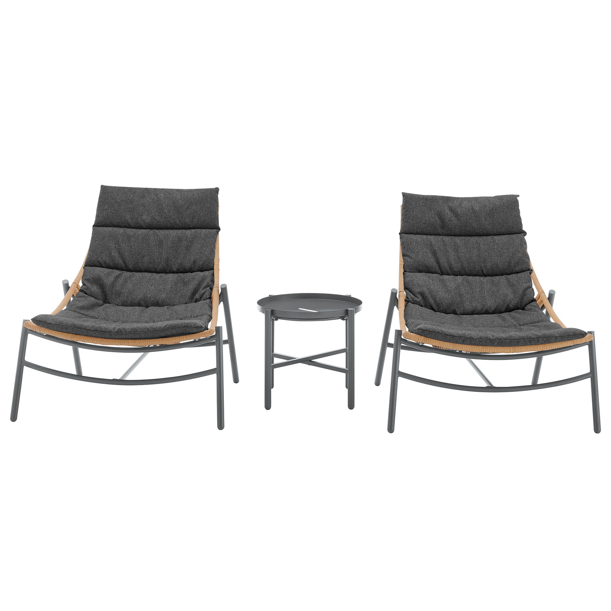 Manhattan Comfort OD-CV021-GY Patio-Conversation-Sets - View #2