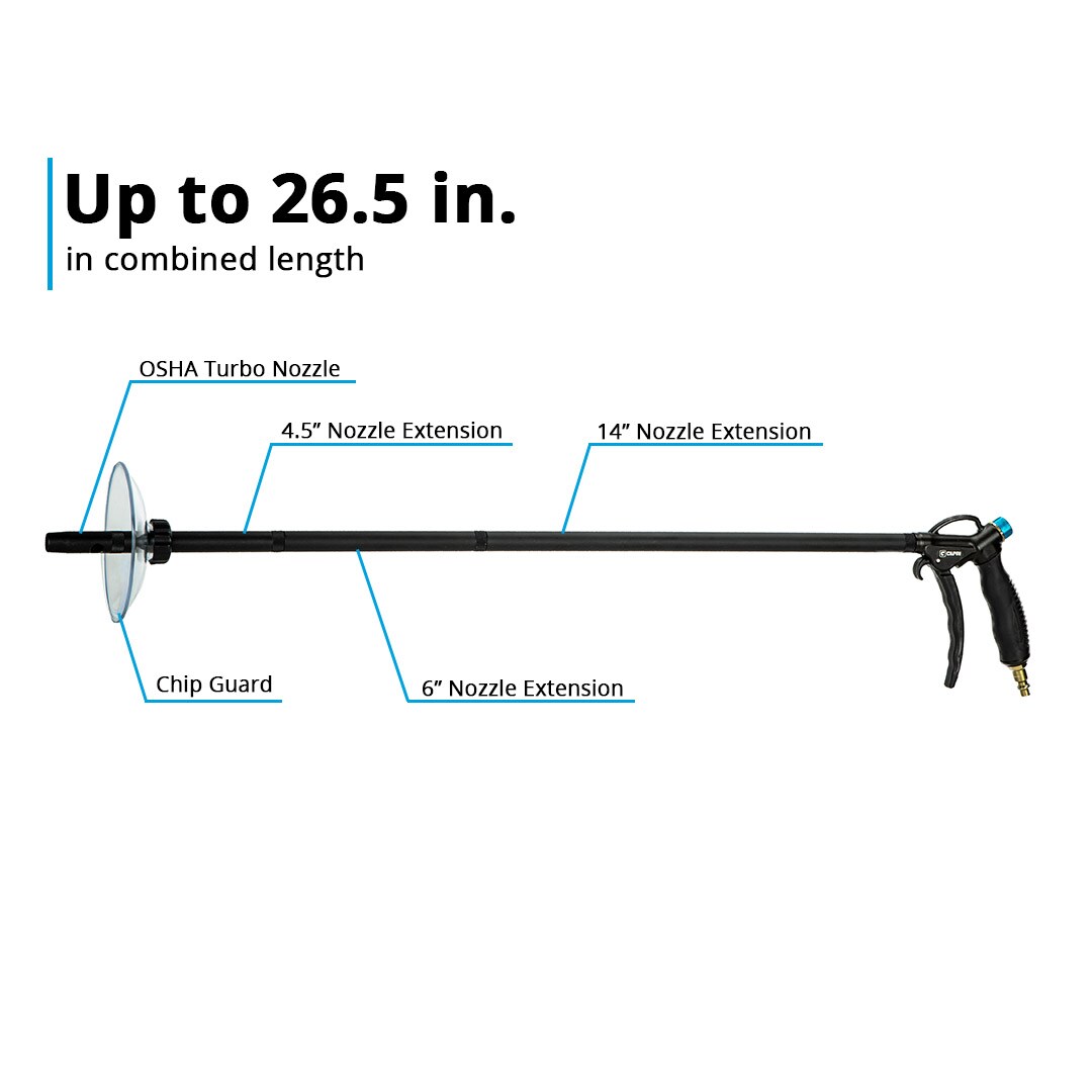 Capri Tools CP21350MT Air-Blowguns-Airchucks - View #4
