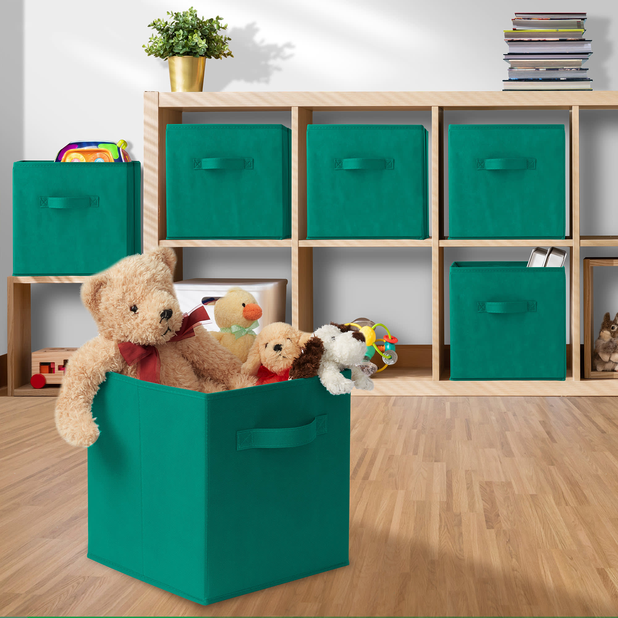 Casafield 6CC-TEAL-2. Laminate-Storage-Cubes - View #5