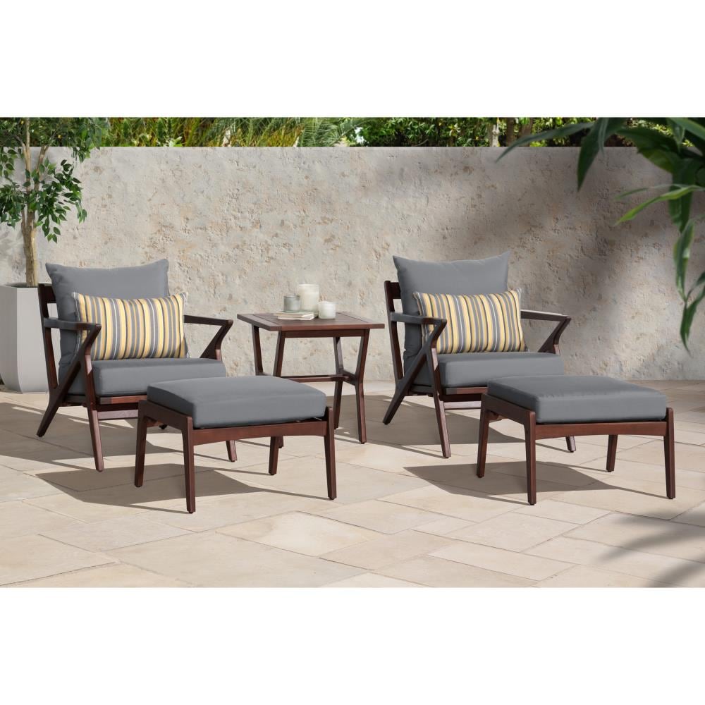 RST Brands OP-AWCLB5-VGHN-CHR-K Patio-Conversation-Sets - View #2