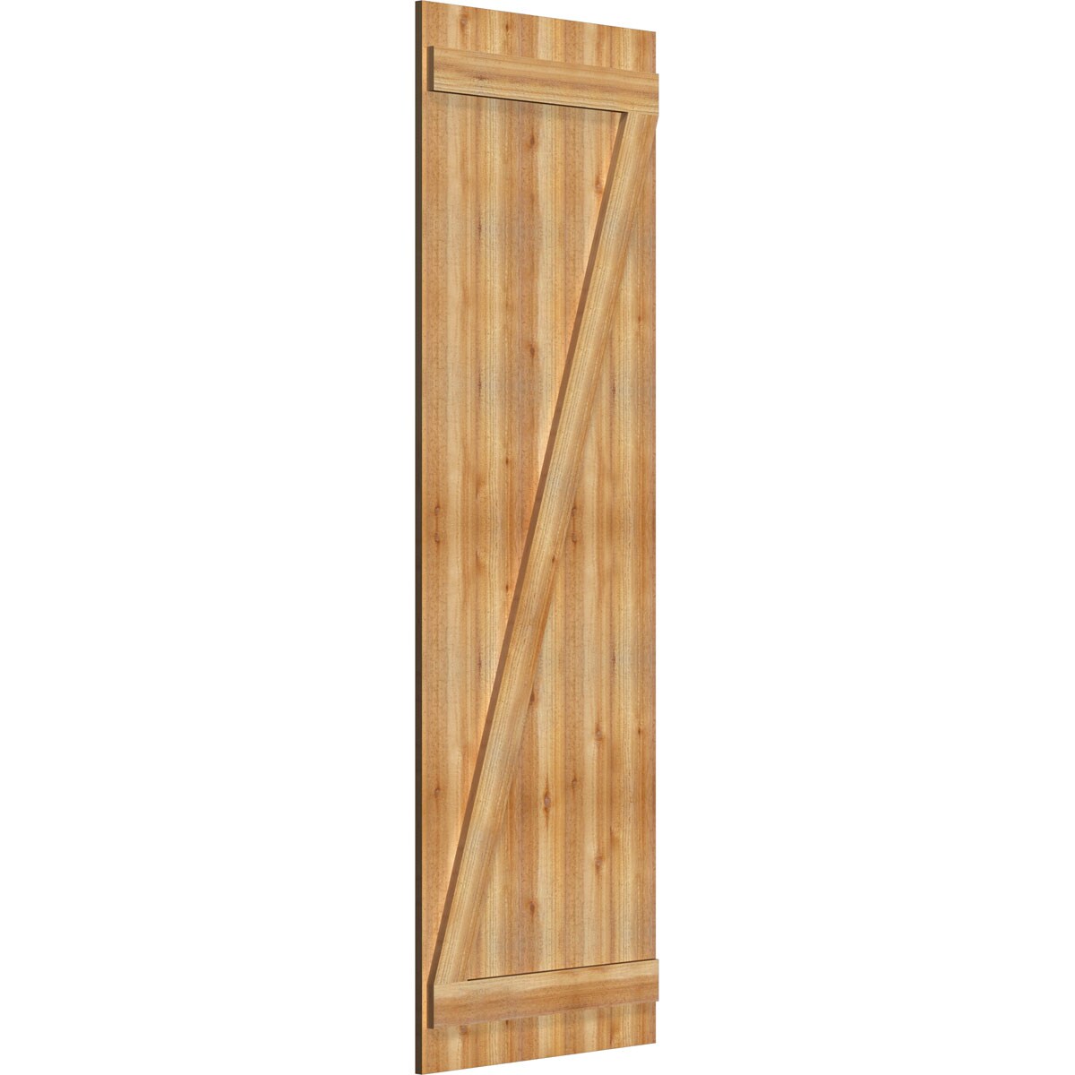 Ekena Millwork RBJ06Z26X082RWR Exterior-Shutters - View #2