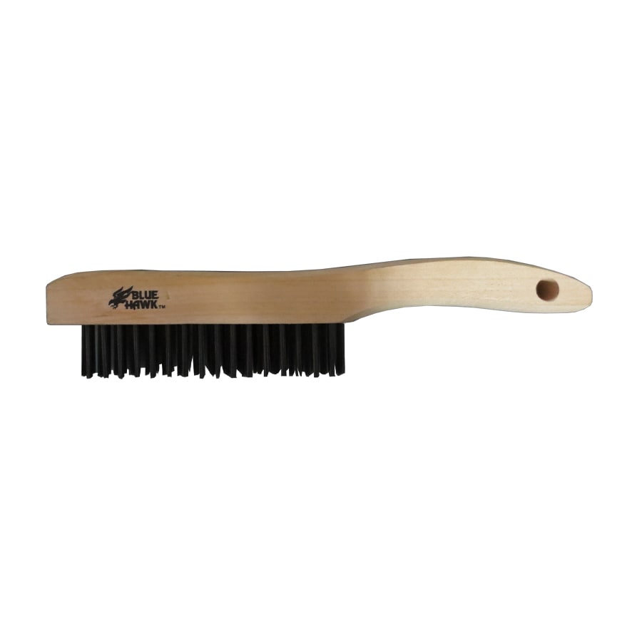 Blue Hawk Stainless Steel Fine Wire Brush in Brown | 55921