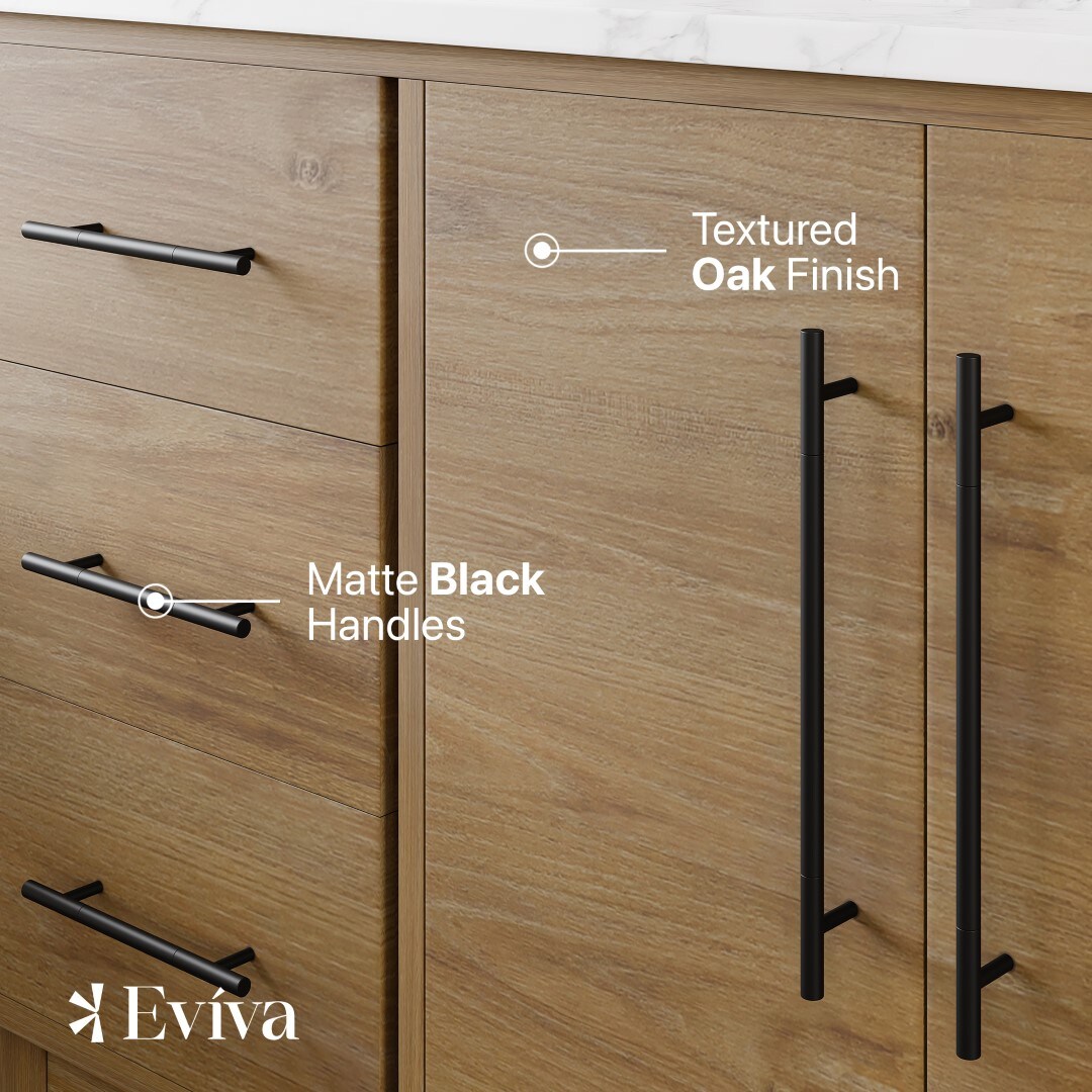 Eviva EVVN616-60OAK-SS Bath-Vanity-Combo - View #3