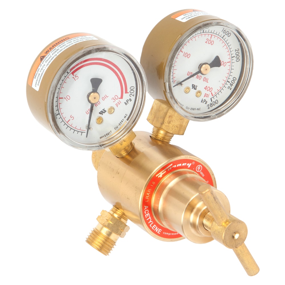 Forney 86229 Acetylene CGA510 Welding Gas Regulator
