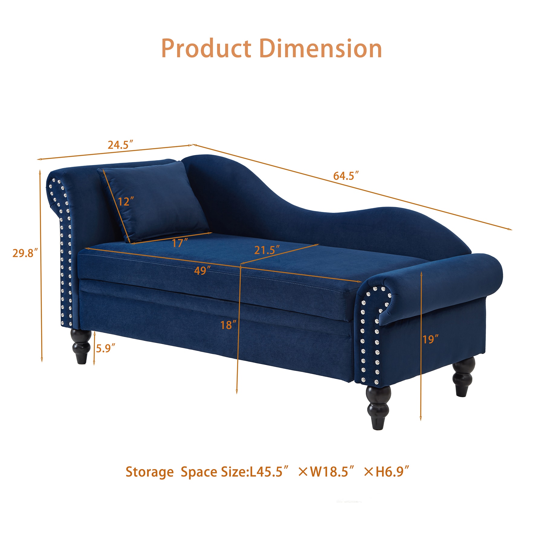 SINOFURN SYA3100088BG Chaises-Settees - View #3