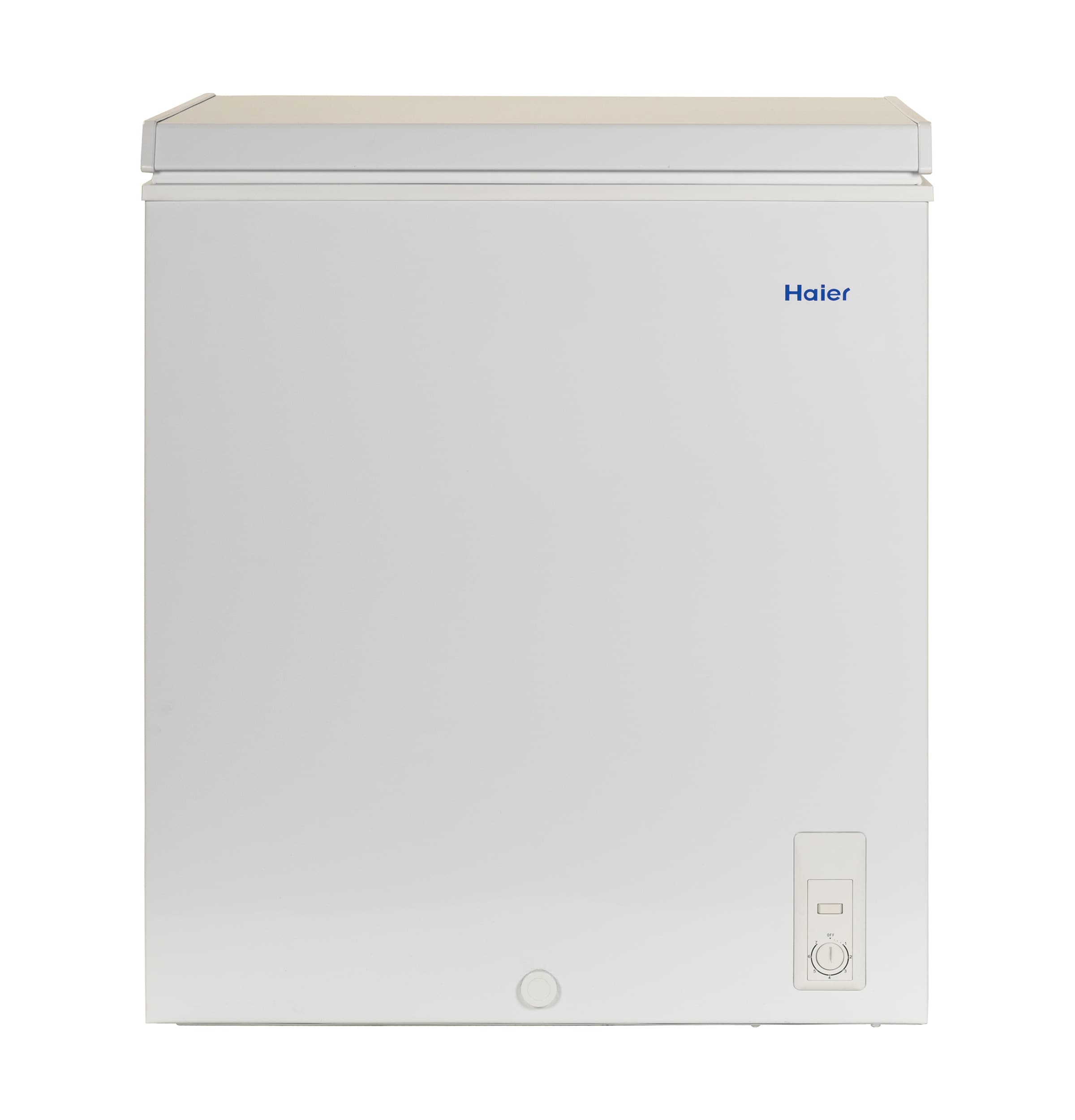 Haier 5-cu ft Manual Defrost Chest Freezer (White) at