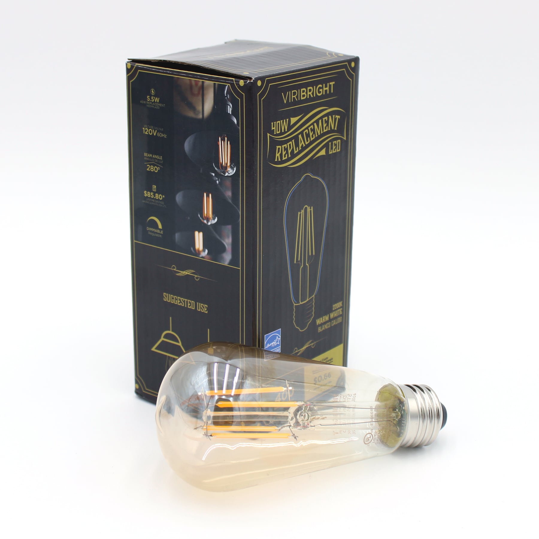 Viribright Lighting 641350-12SC Dec-Led-Light-Bulbs - View #8