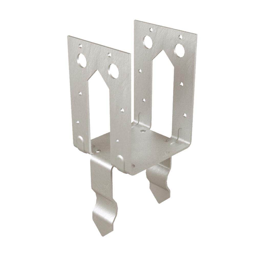 USP WE44-TZ 4-in x 4-in Triple zinc Wood to concrete (cast in place) Base