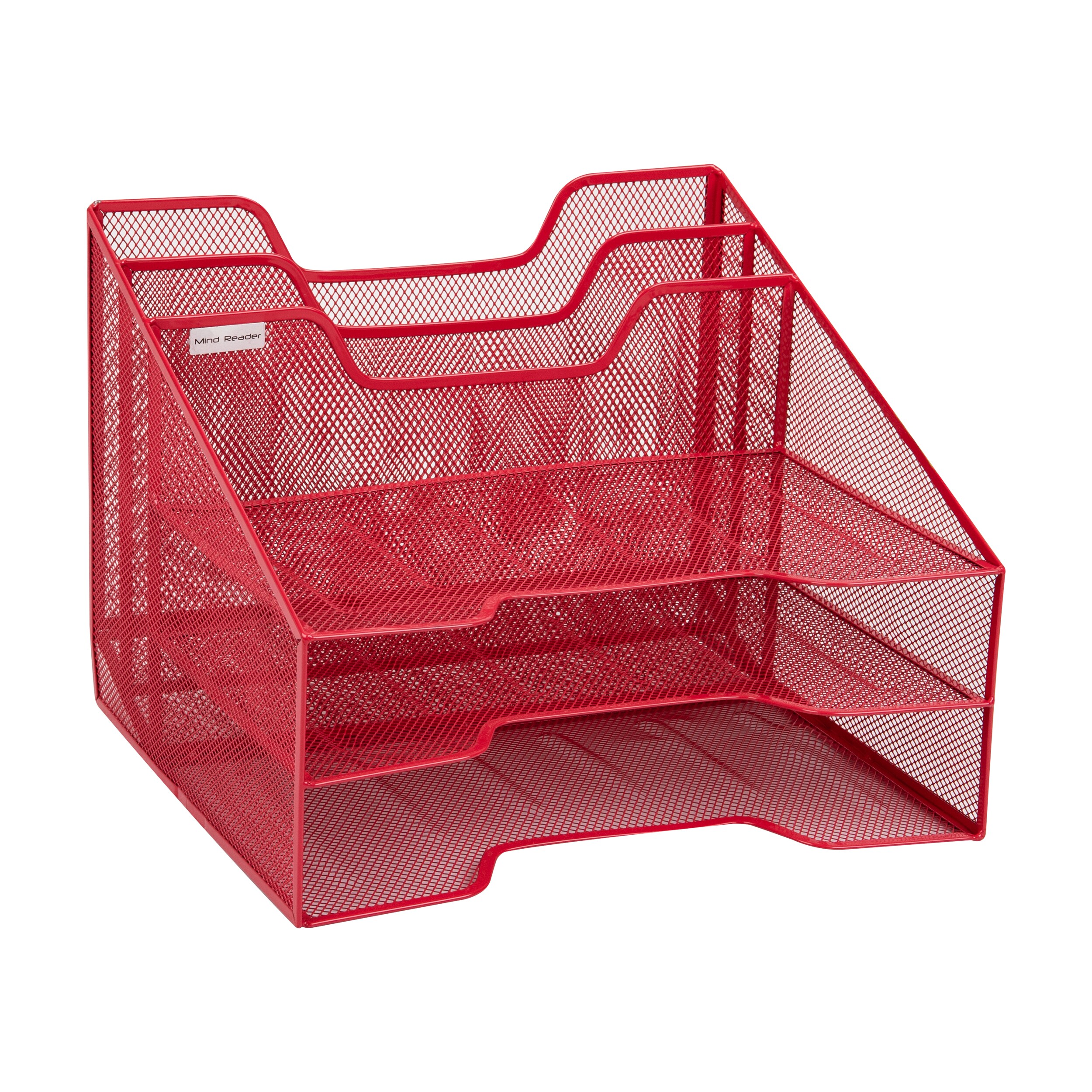Mind Reader MESHBOX5-RED Desktop-Organizers - View #7