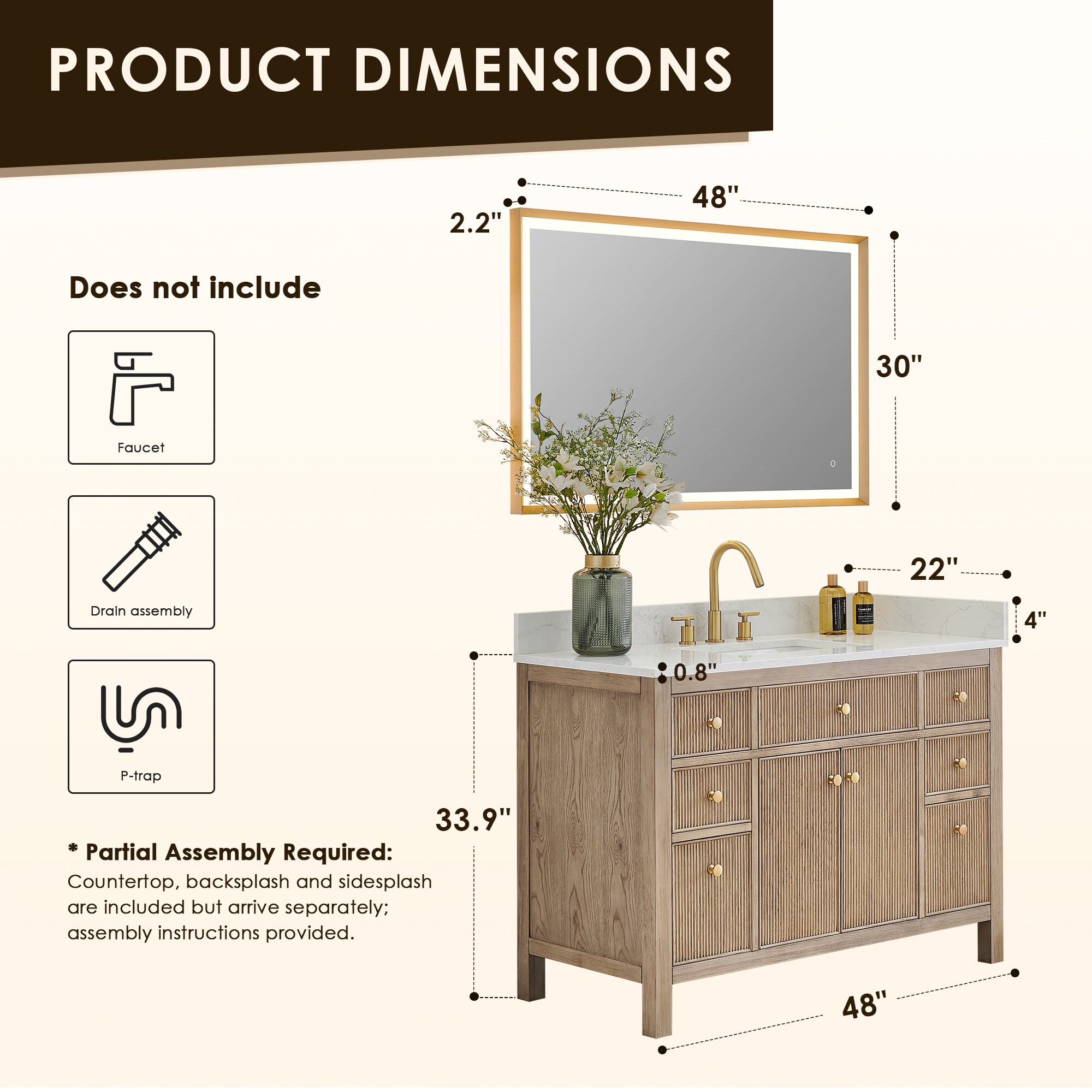 Altair 567048-NK-GW Bath-Vanity-Combo - View #11