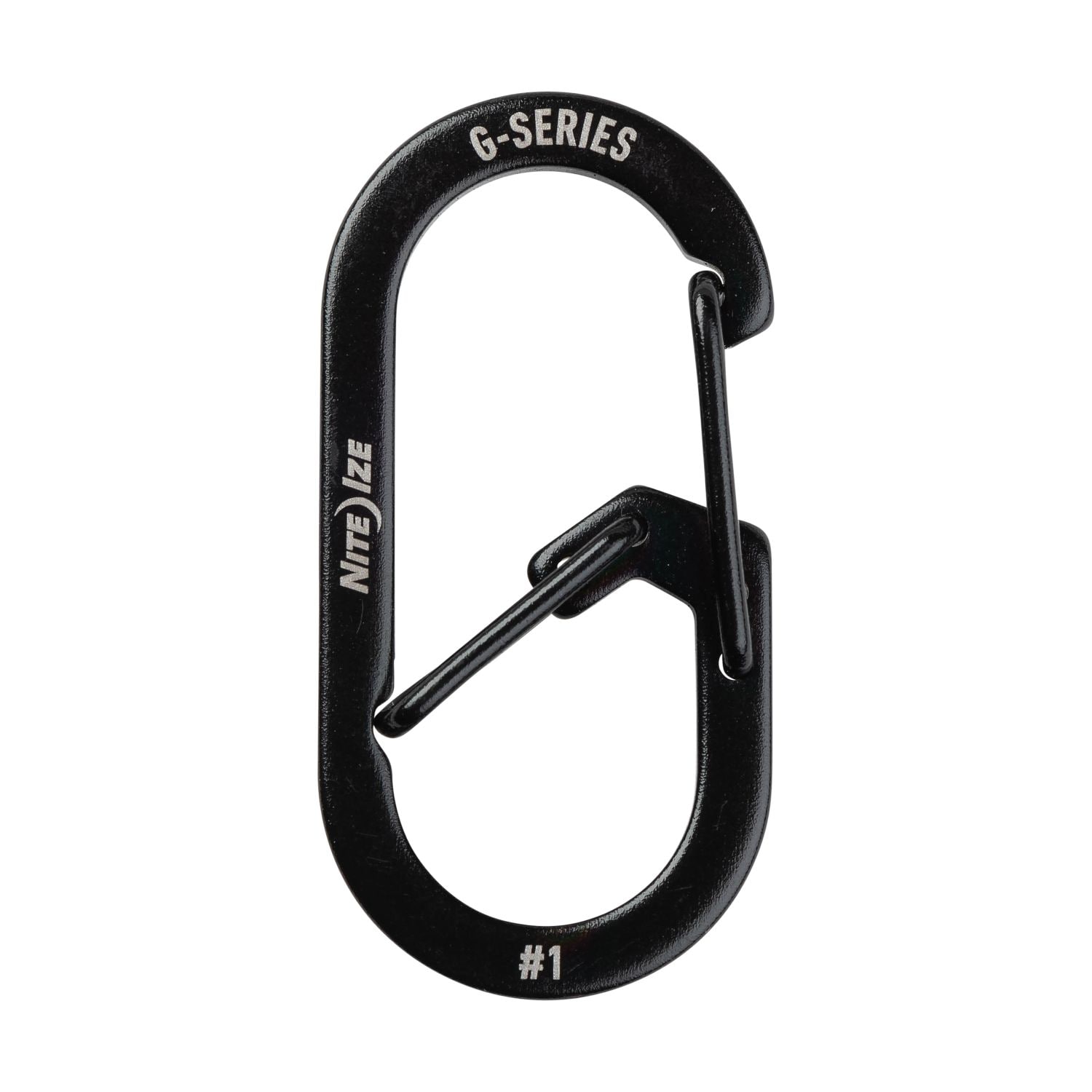 Nite Ize 2-Pack Black Snap-hook Key Ring in the Key Accessories