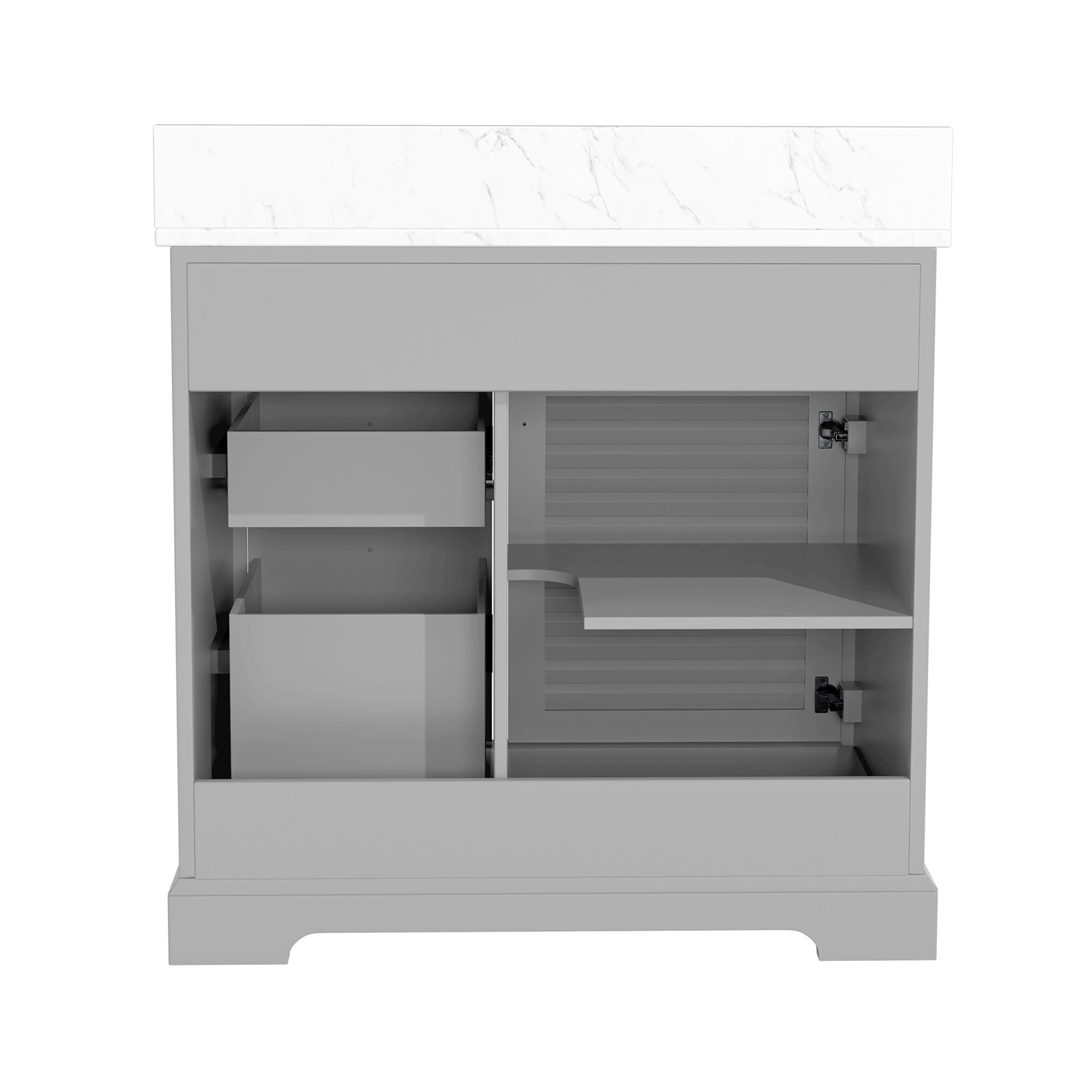 JEAREY JE-12FTTJWT-GR Bath-Vanity-Combo - View #11