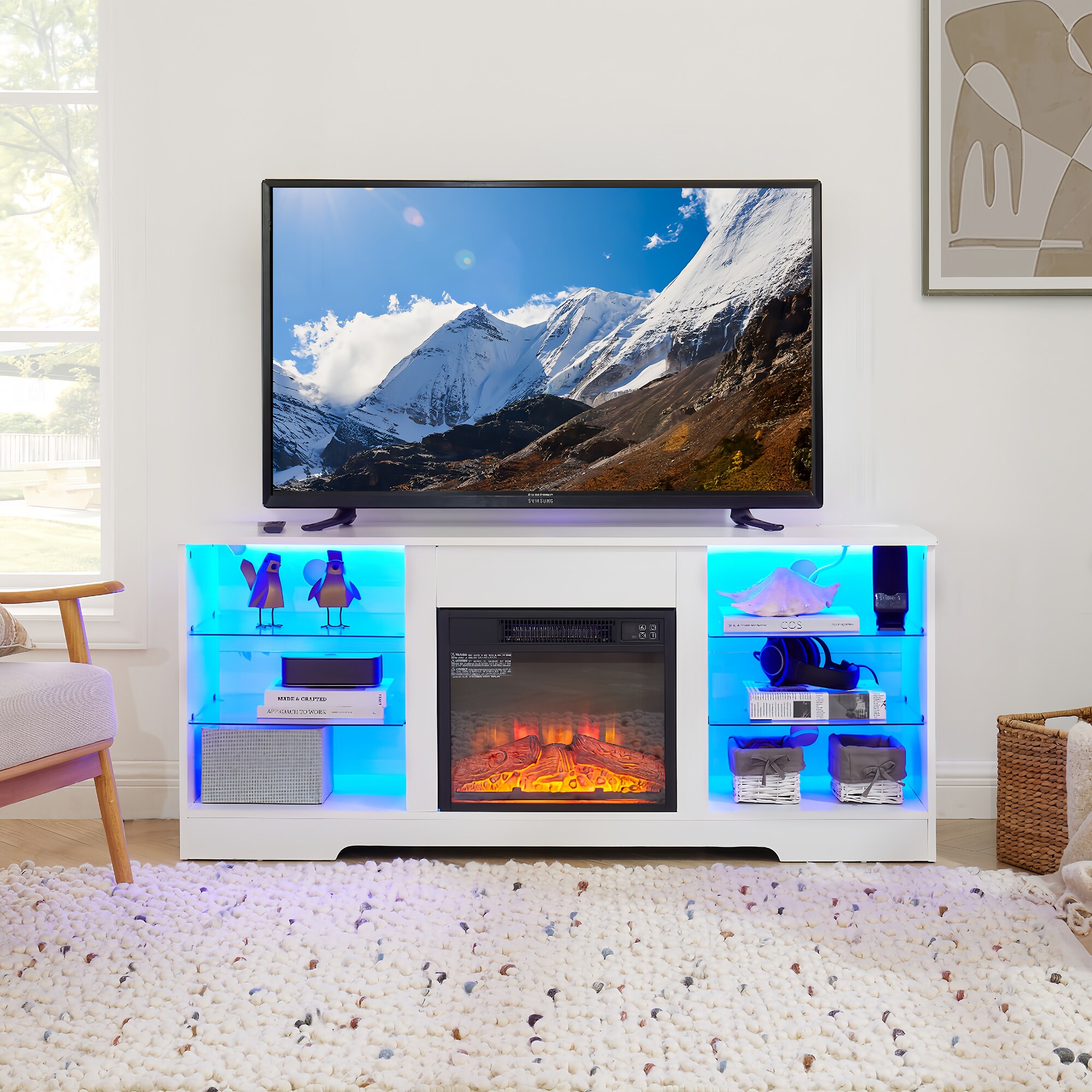 SINOFURN SYC500001WT Electric-Fireplaces - View #10