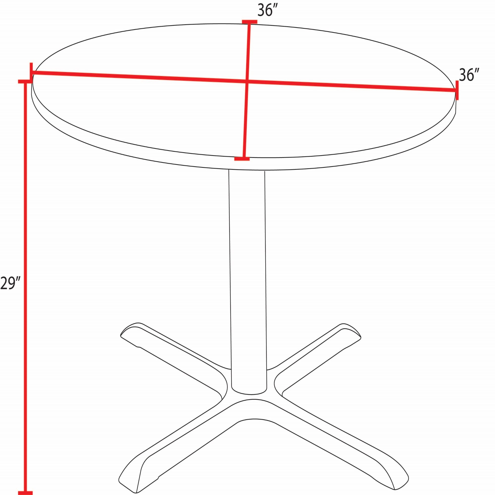 Regency TB36RNDPL47GY Office-Tables - View #8