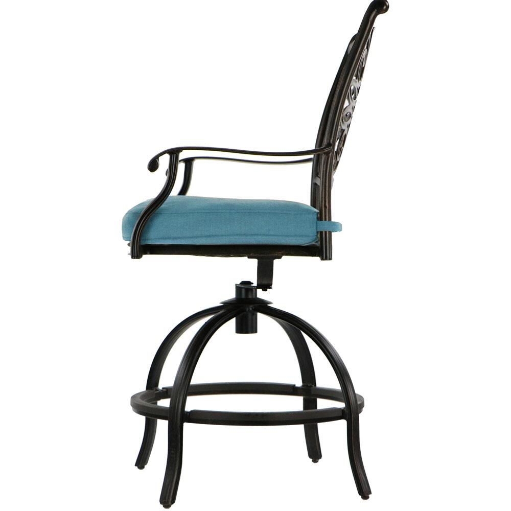 Hanover TRAD5PCFPRD-BR-B Patio-Dining-Sets - View #9