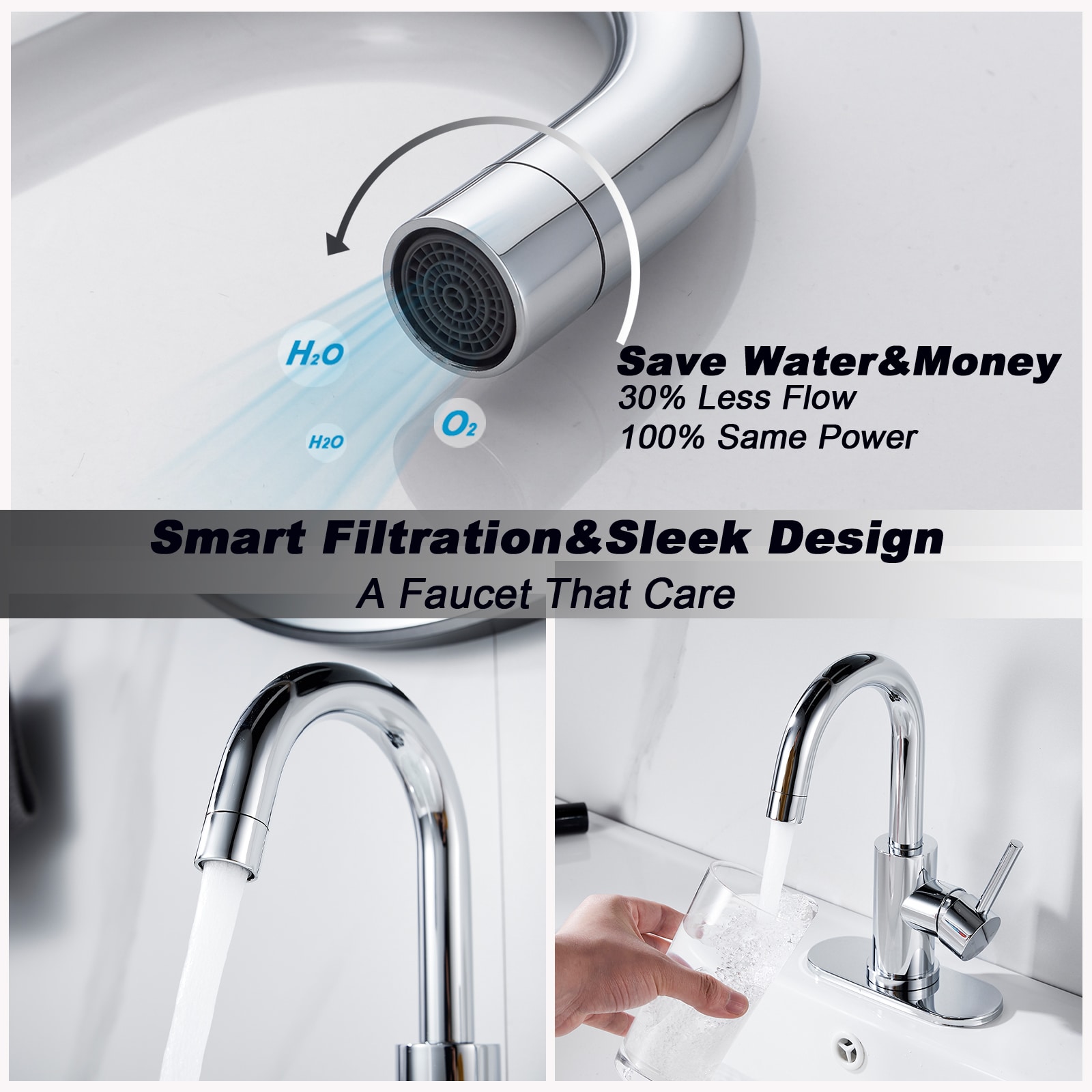 BYH SH-1003-PC Lavatory-Faucets - View #4