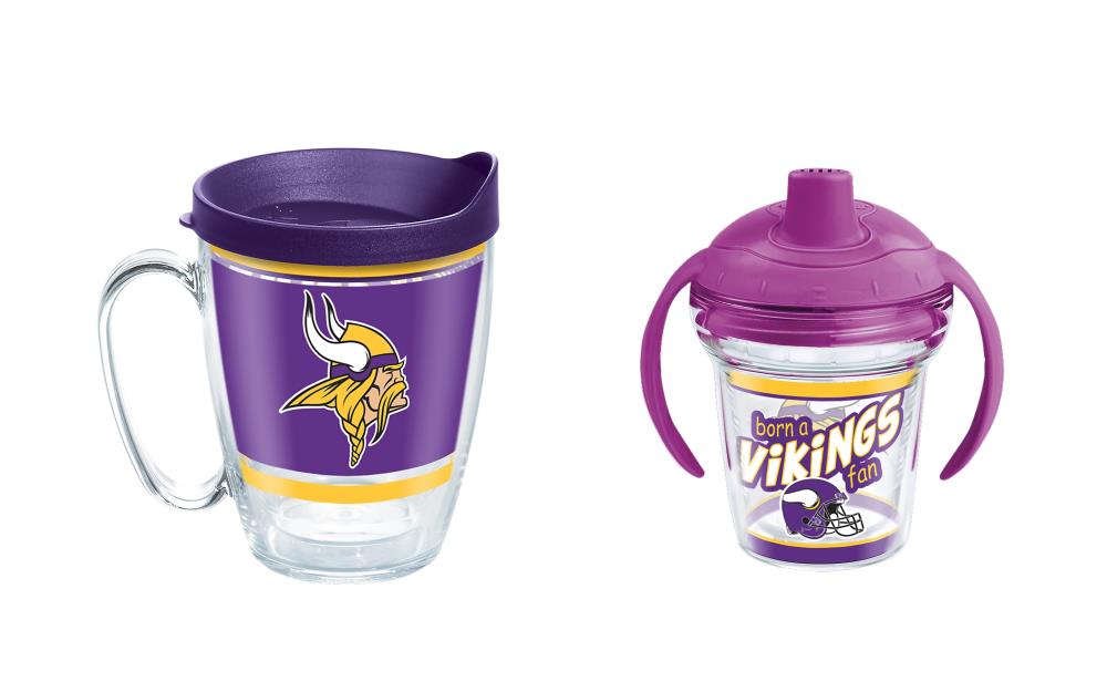 Tervis Minnesota Vikings NFL 16-fl oz Plastic Travel Mug at