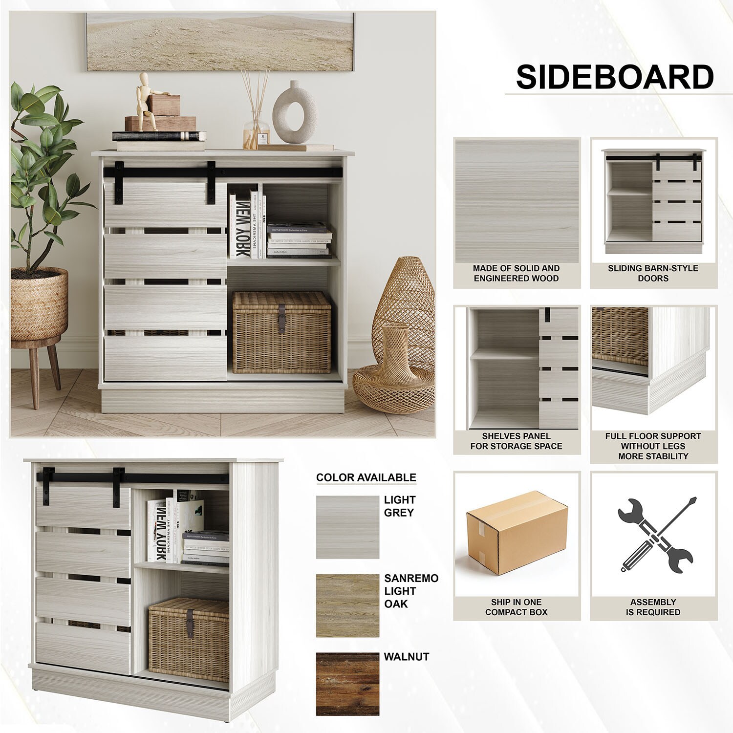 CasePiece C4003SB-LOK Dining-Kitchen-Storarge - View #9