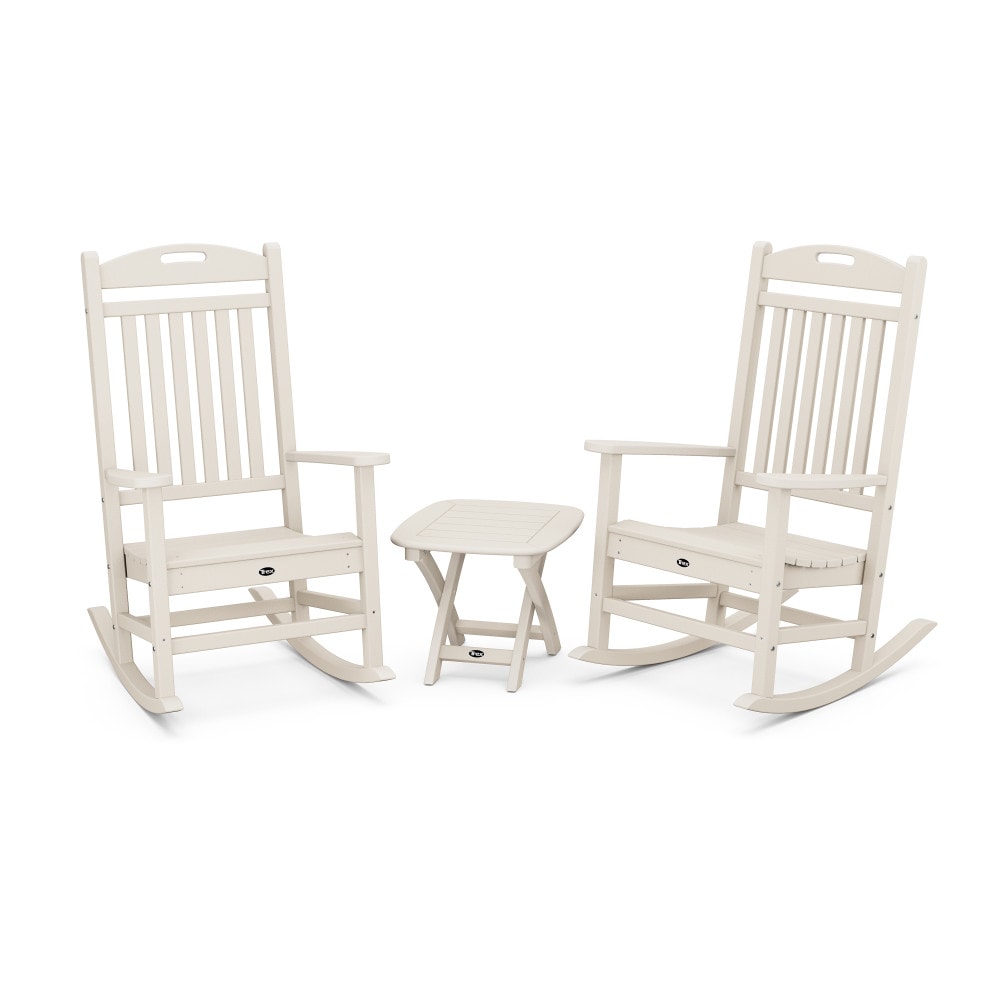 Trex Outdoor Furniture TXS121-1-SC Yacht Club 3 -Piece Patio Conversation Set (no fabric)
