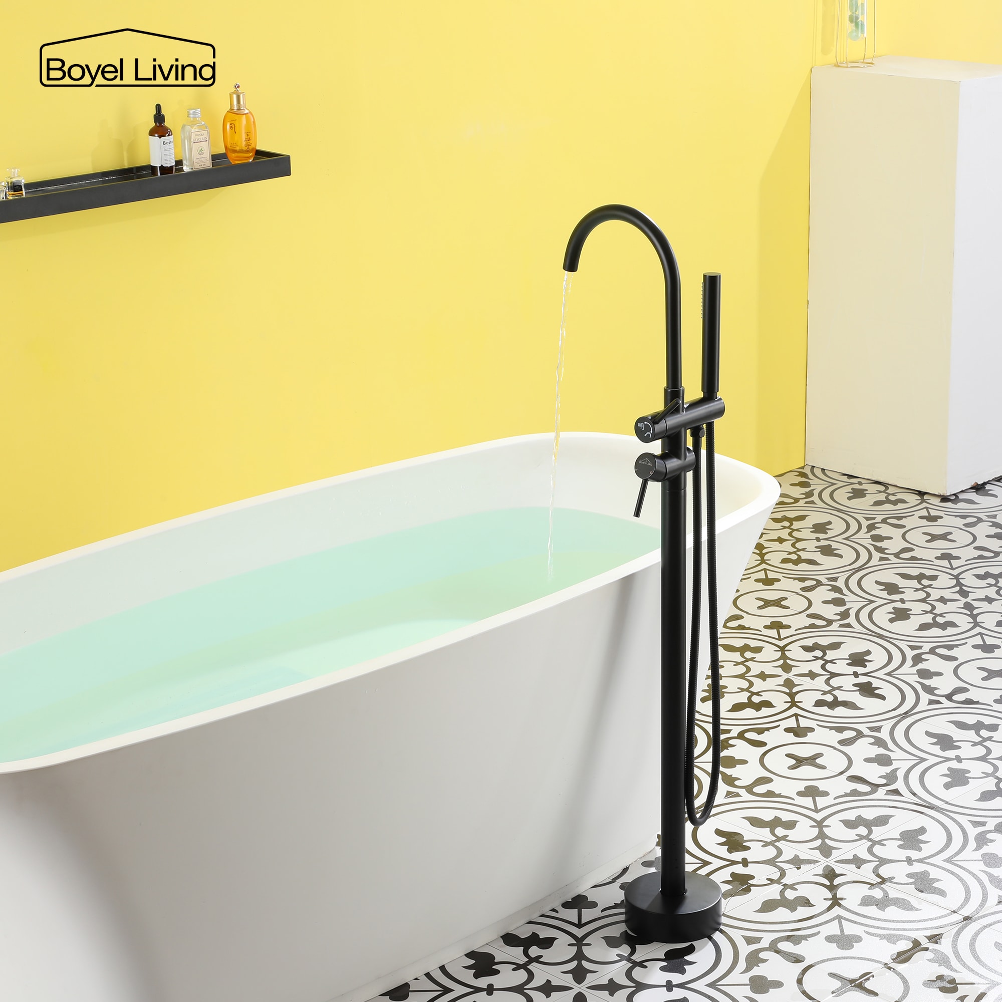 Clihome SMD-BTF06B Roman-Tub-Faucets - View #4
