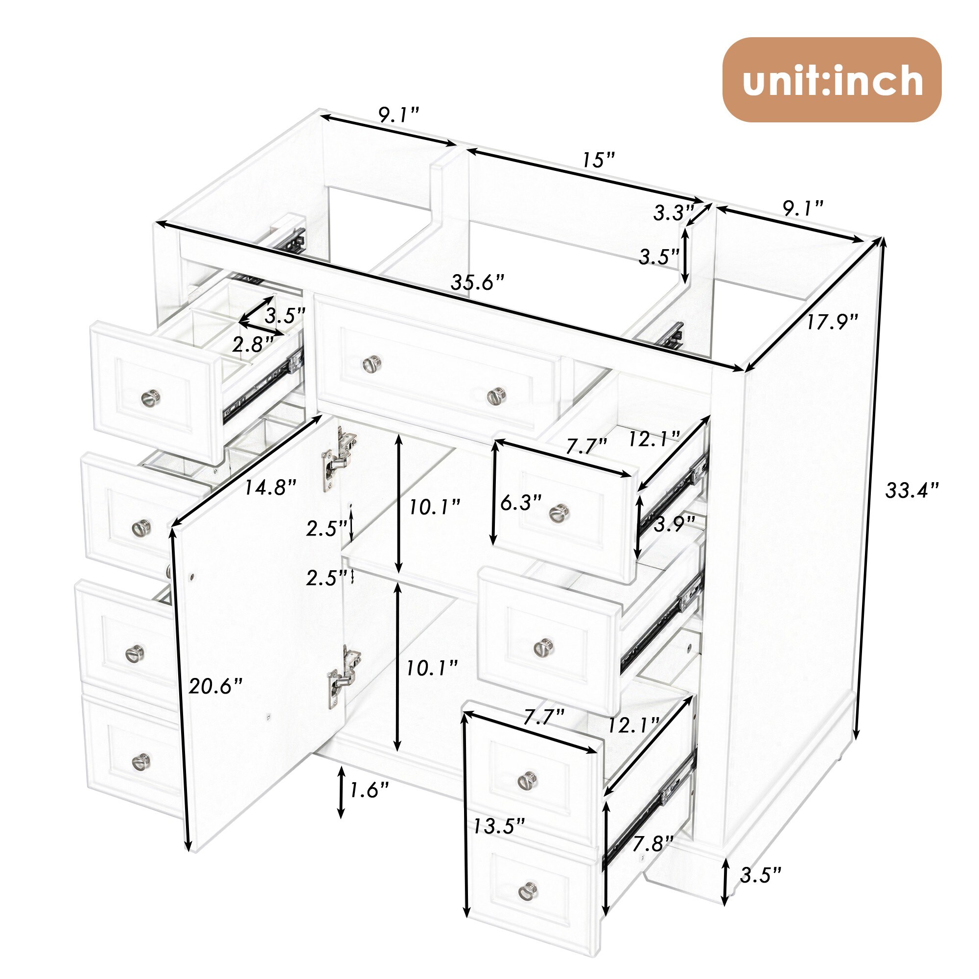 Dexmalle WF306253AAK vanities - View #4