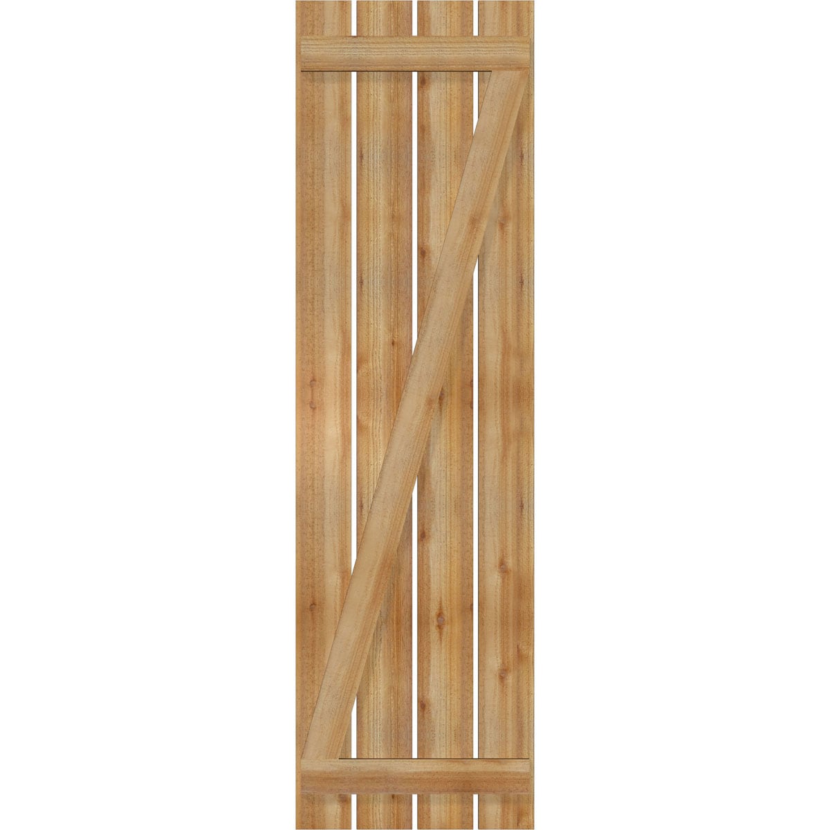 Ekena Millwork RBS06Z23X080RWR Exterior-Shutters - View #5
