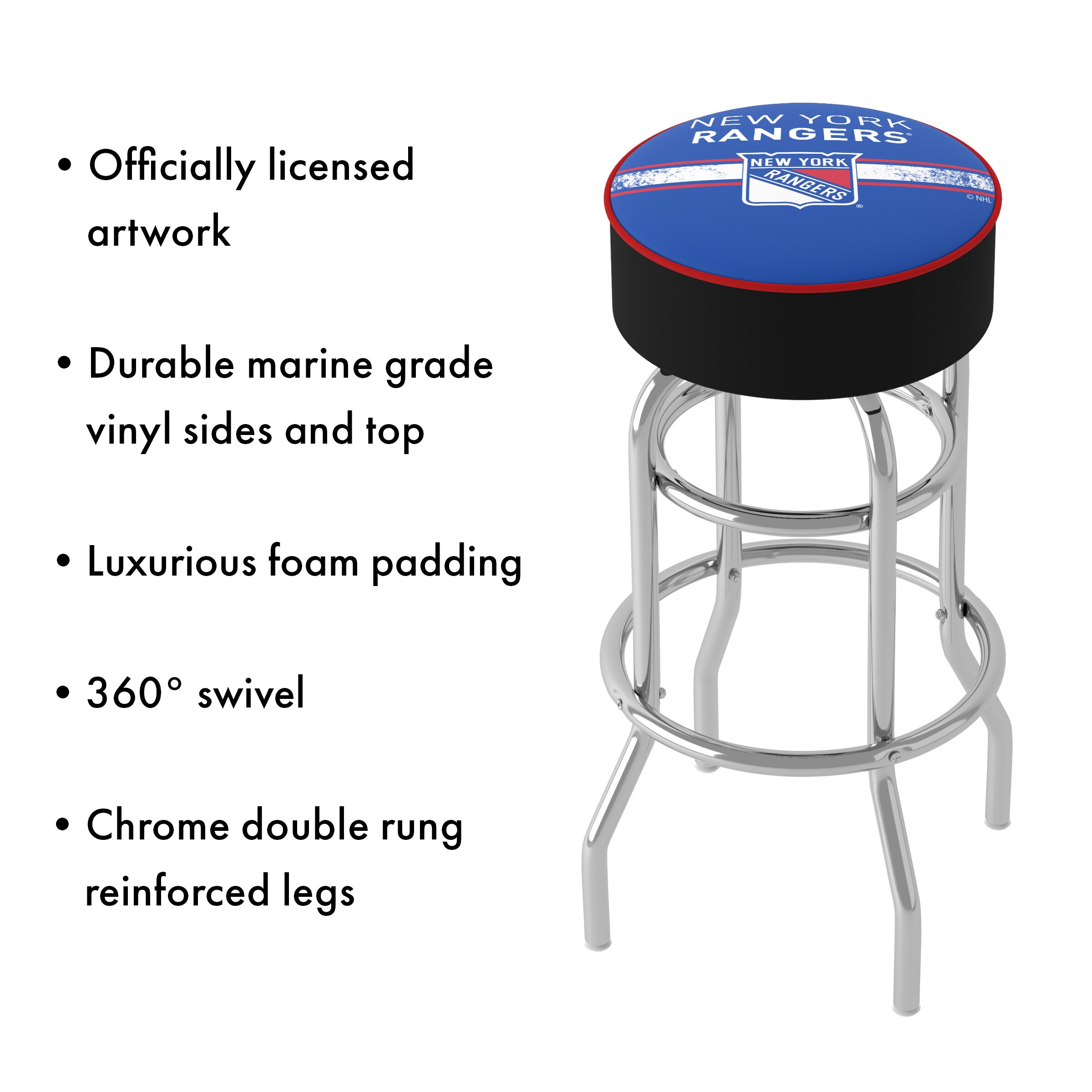 Trademark Gameroom NHL1000-NYR2 stools - View #3