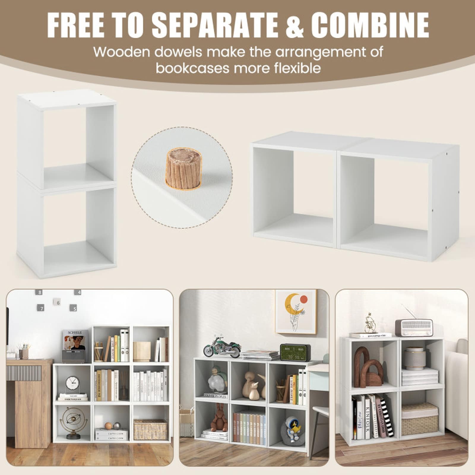 SUGIFT LW102SUGHY2808 Laminate-Storage-Cubes - View #4