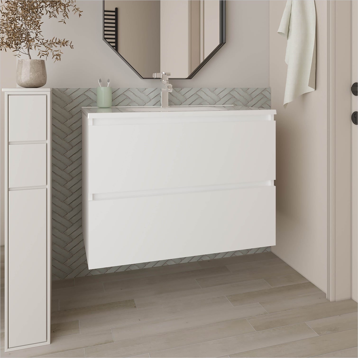 Naturefalls Q0MV5UQK3SCA Bath-Vanity-Combo - View #2