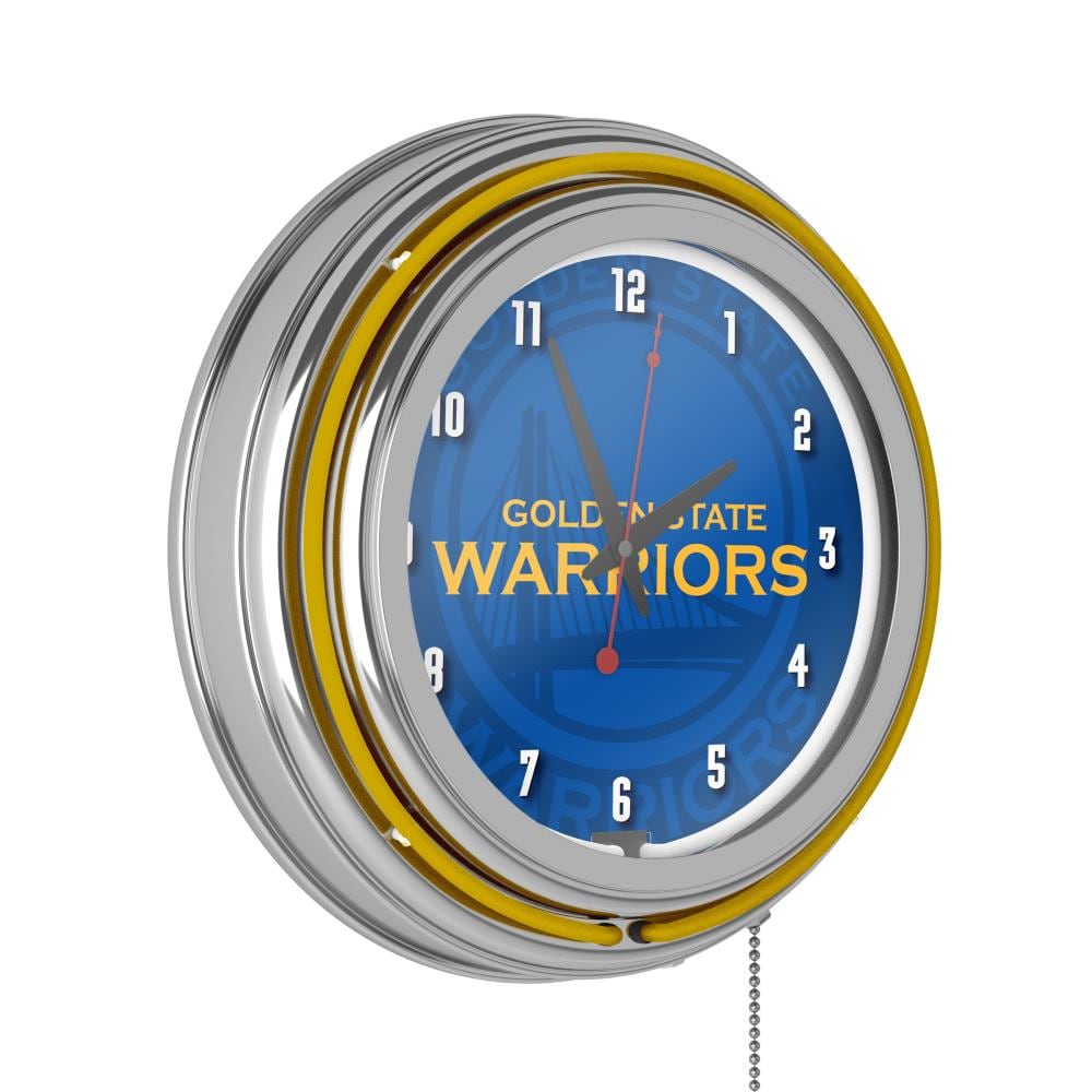 Chicago Cubs: Wordmark - Retro Lighted Wall Clock - The Fan-Brand