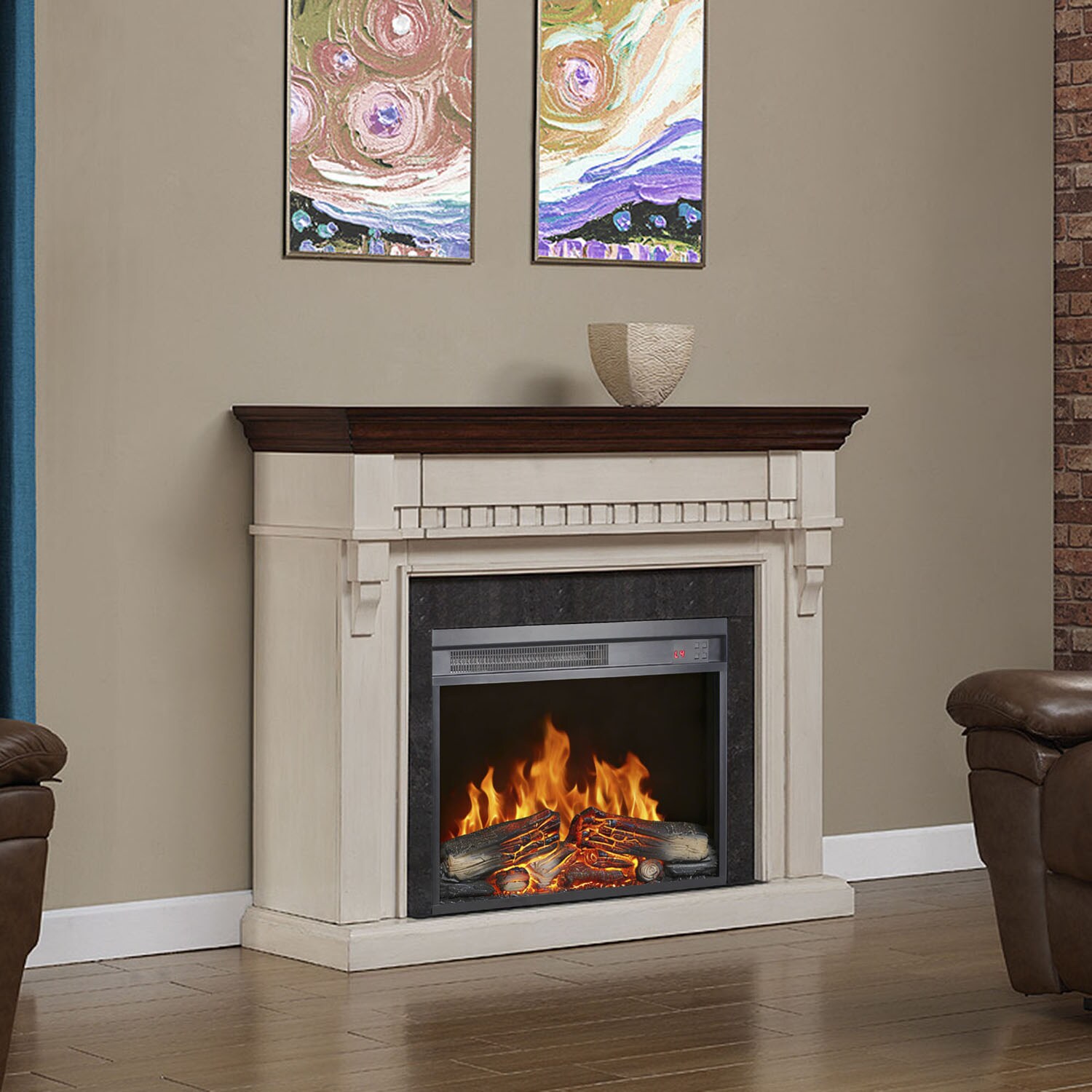 Mondawe MO-CB75281 Electric-Fireplaces - View #3