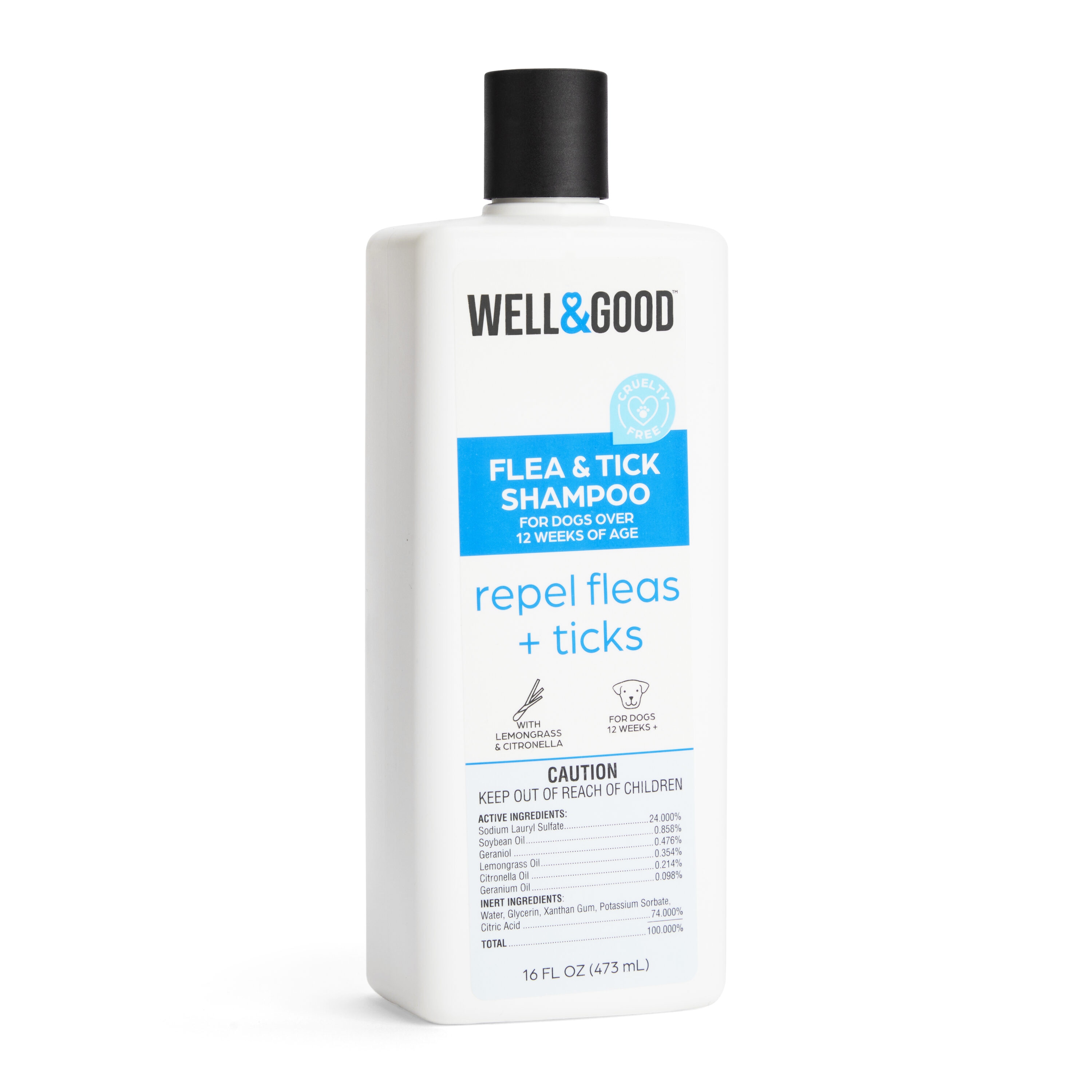 Medicated flea clearance and tick shampoo