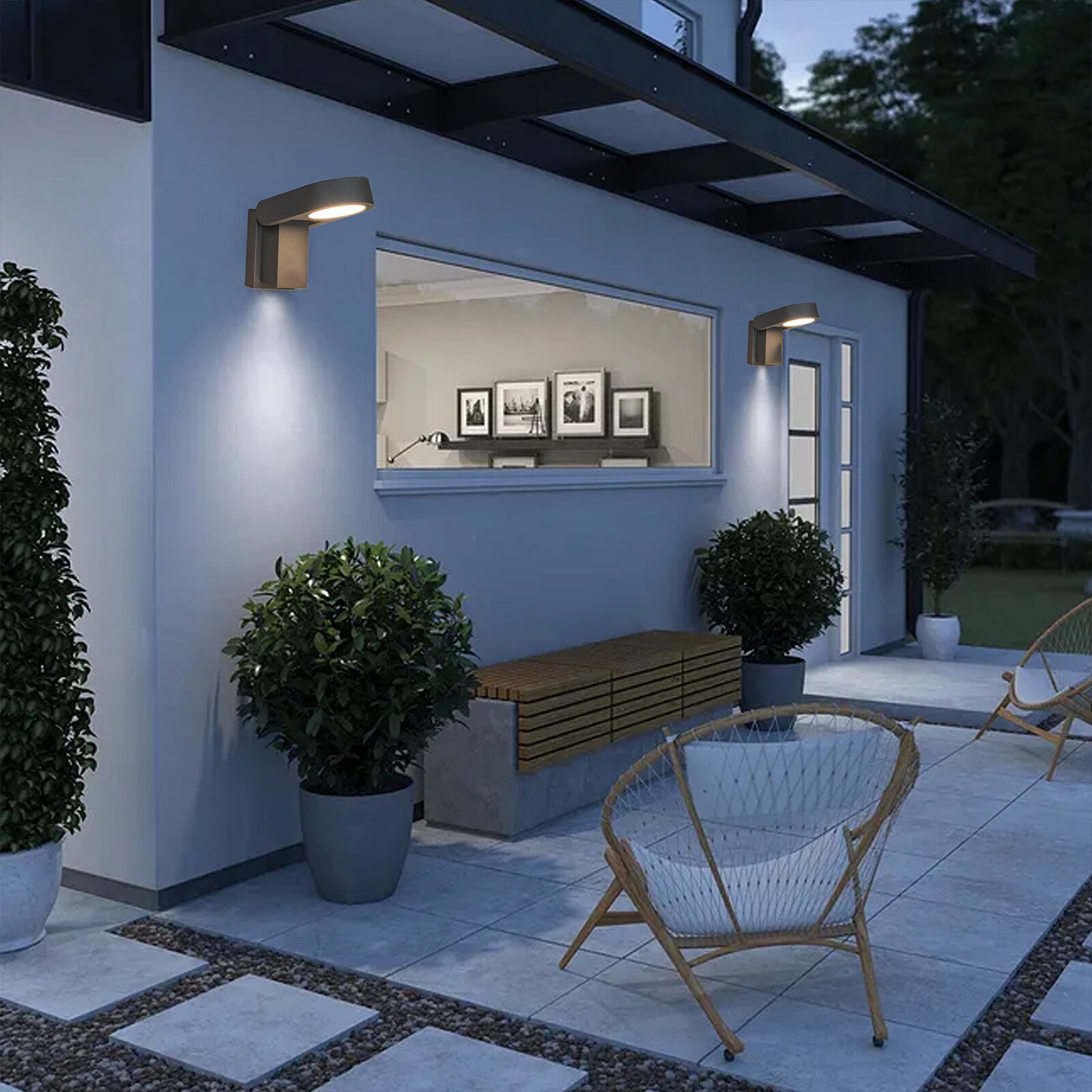 Flynama DBL-D0102HAL7LW Outdoor-Wall-Lighting - View #12