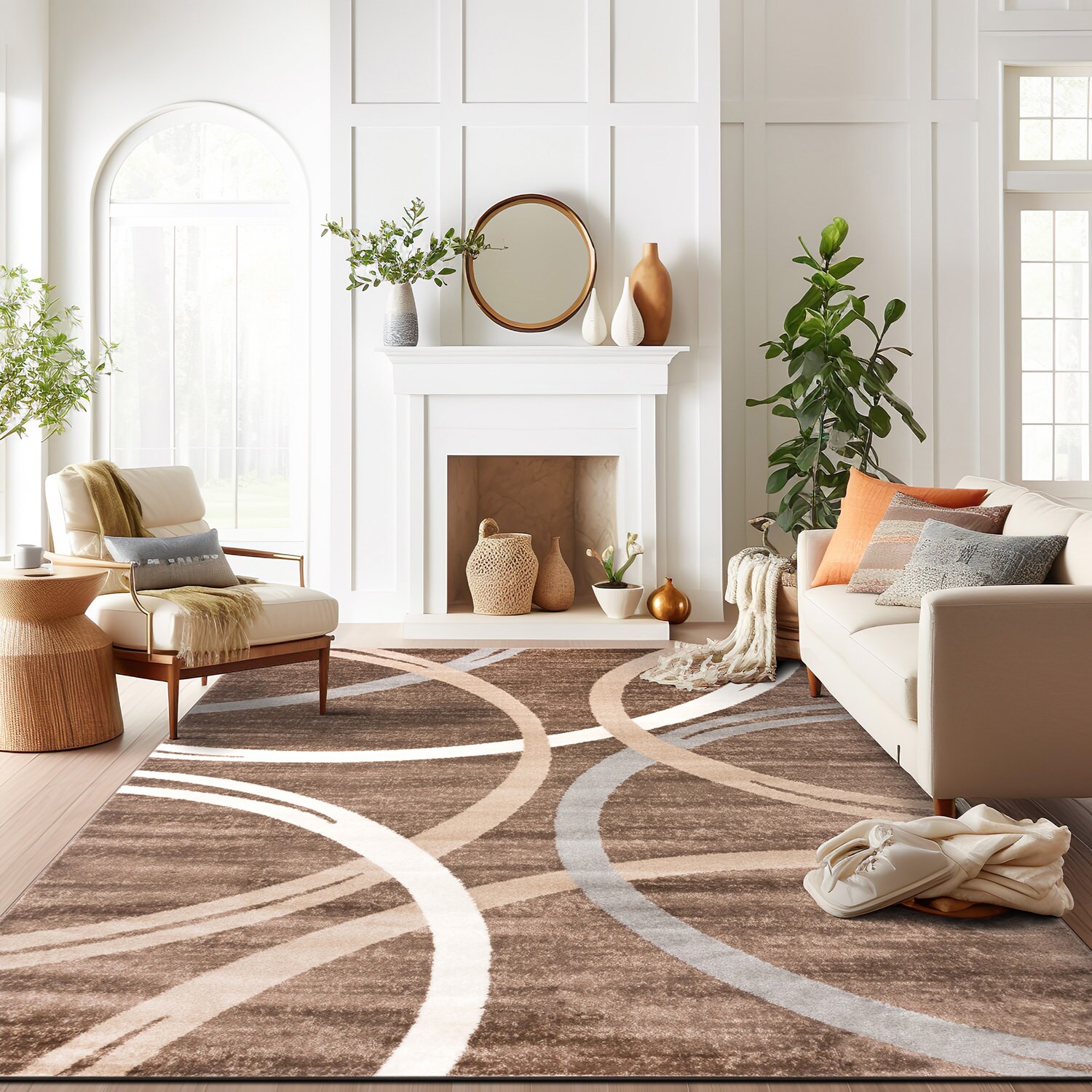 World Rug Gallery 377BROWN10X14 rugs - View #6