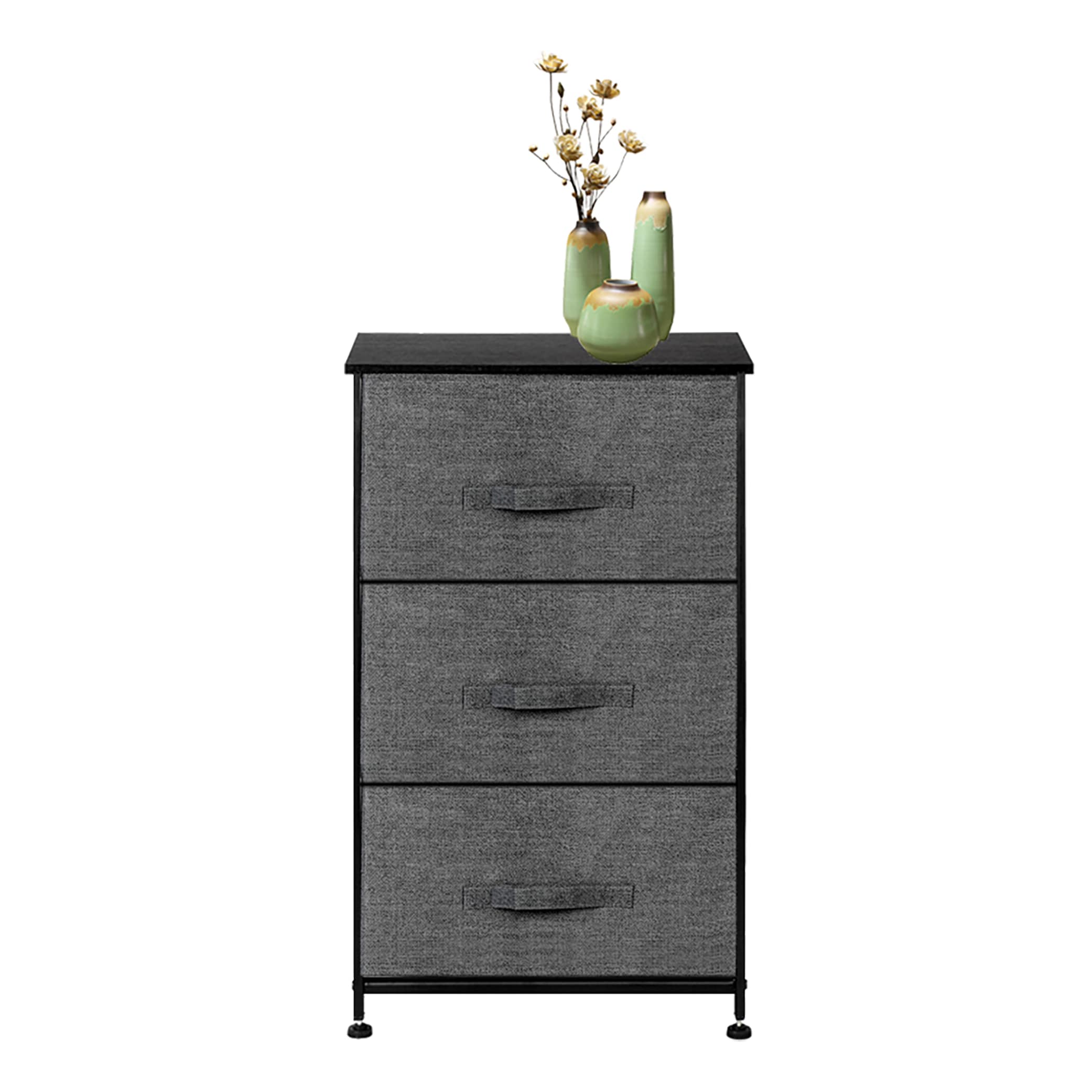 Winado 429618346551 17.75-in W x 28.75-in H Grey Wood Rectangular Modern End Table Assembly Required
