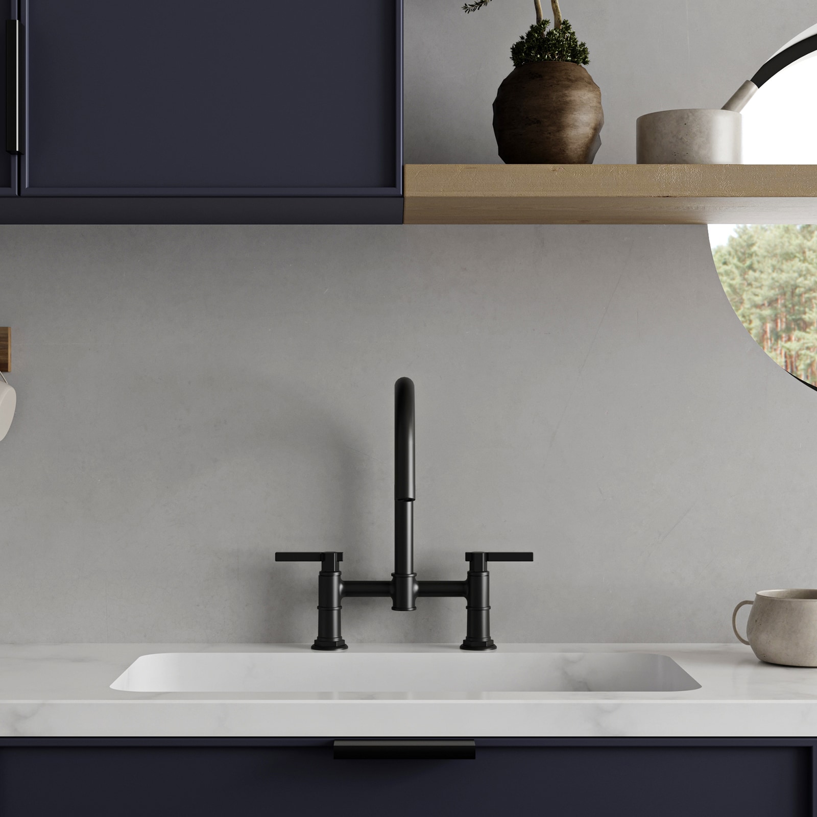 BWE C-4080-B Kitchen-Faucets - View #3