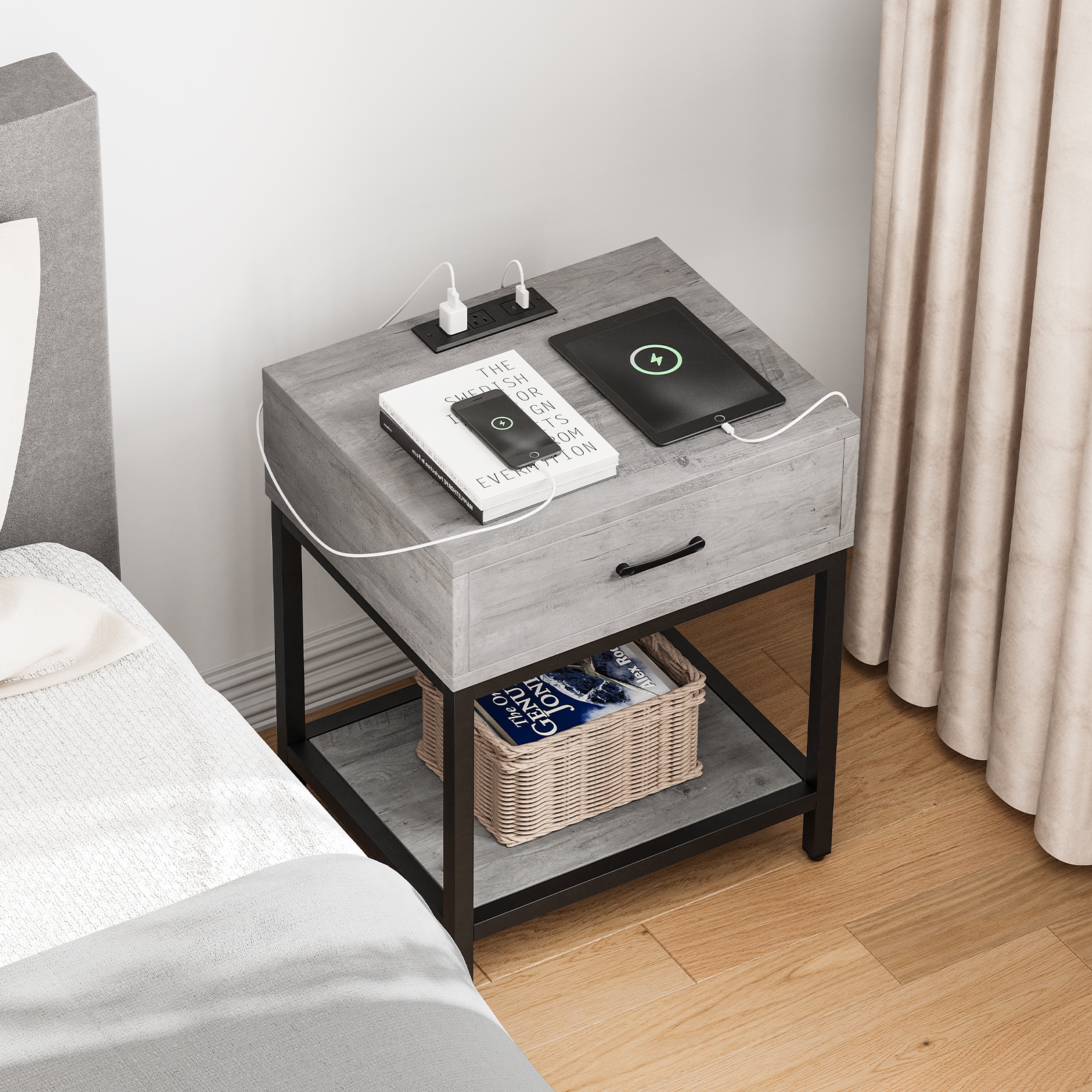 Garvee PHO-0VL84Y5M nightstands - View #3