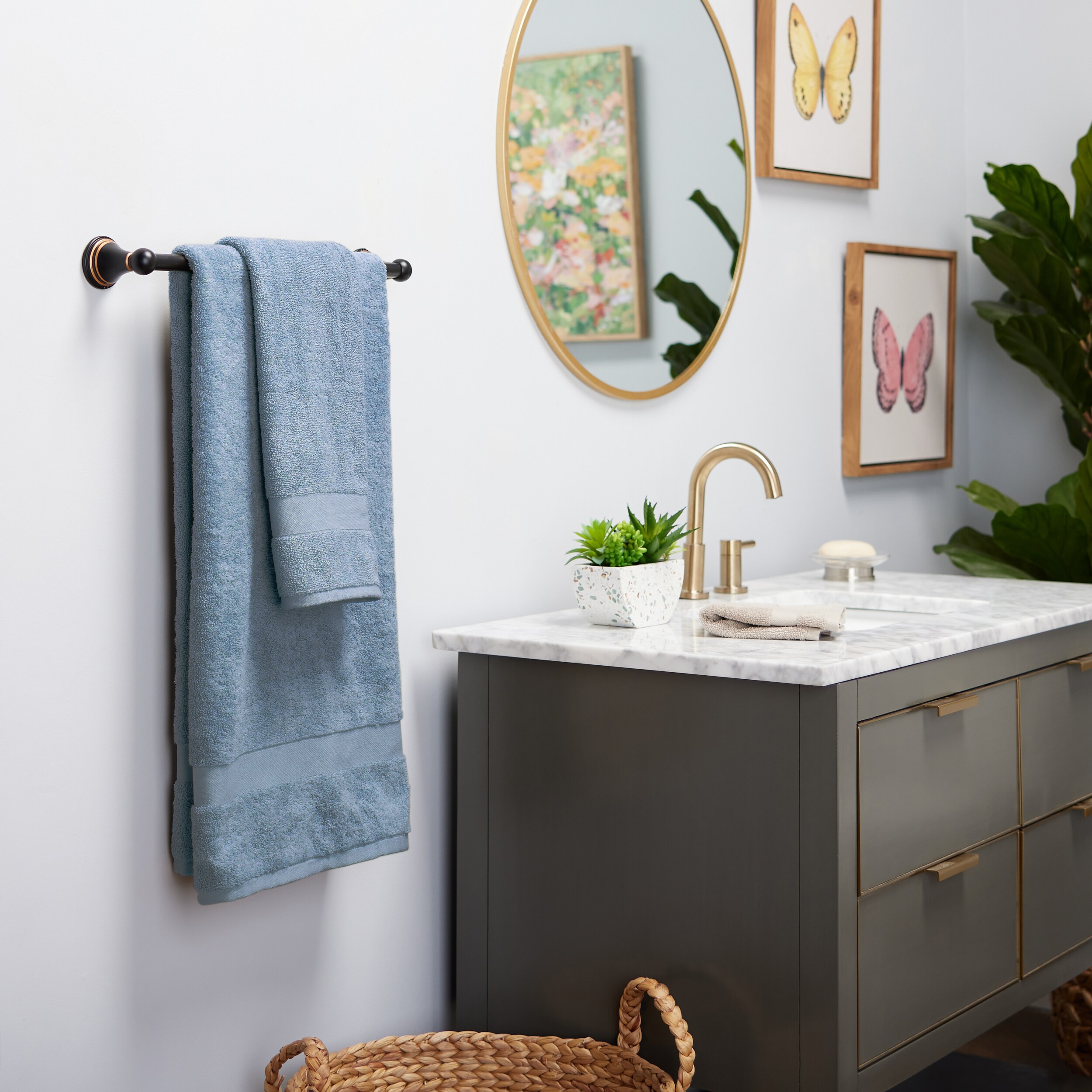 Hand Towel, denim