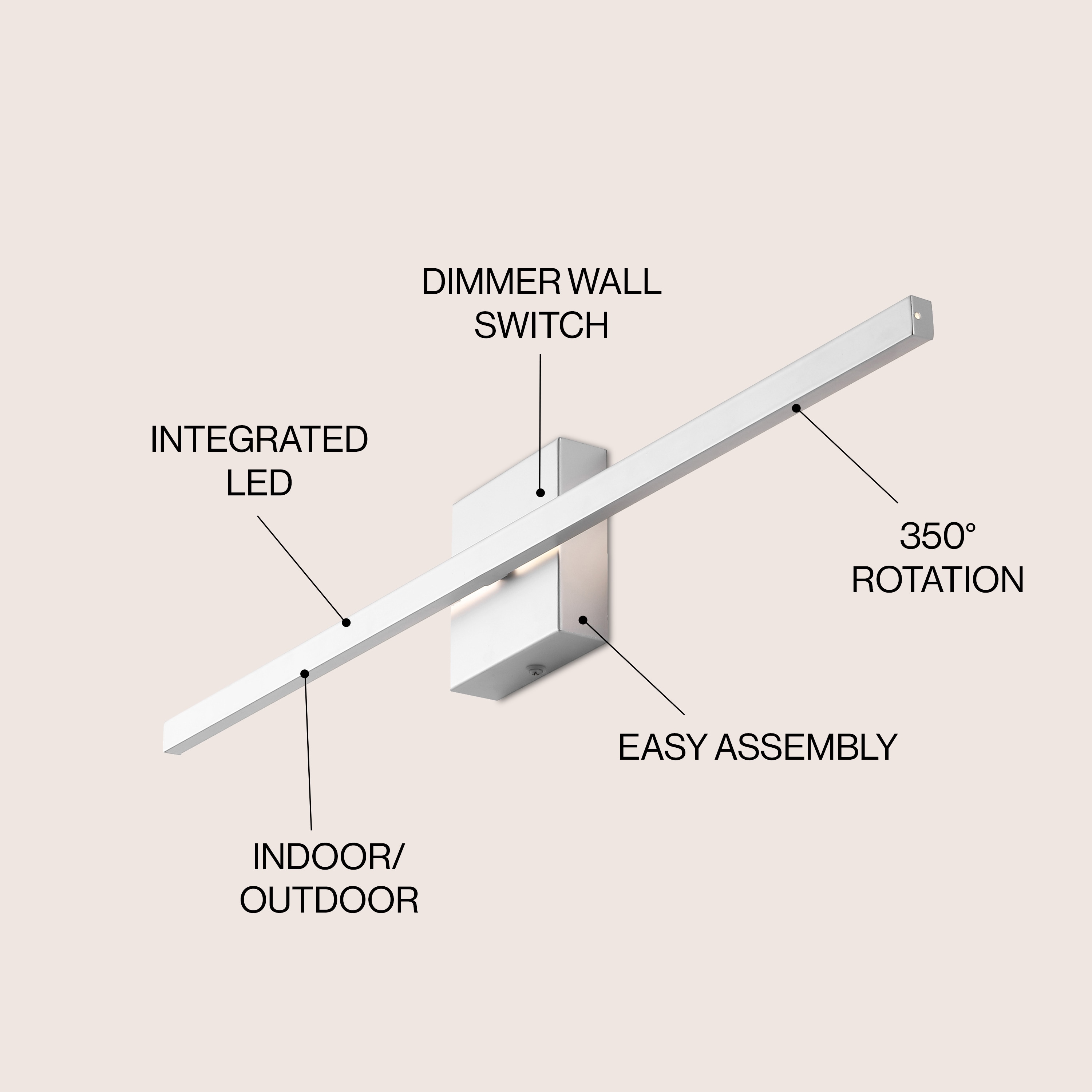 JONATHAN  Y JYL7145D Outdoor-Wall-Lighting - View #2