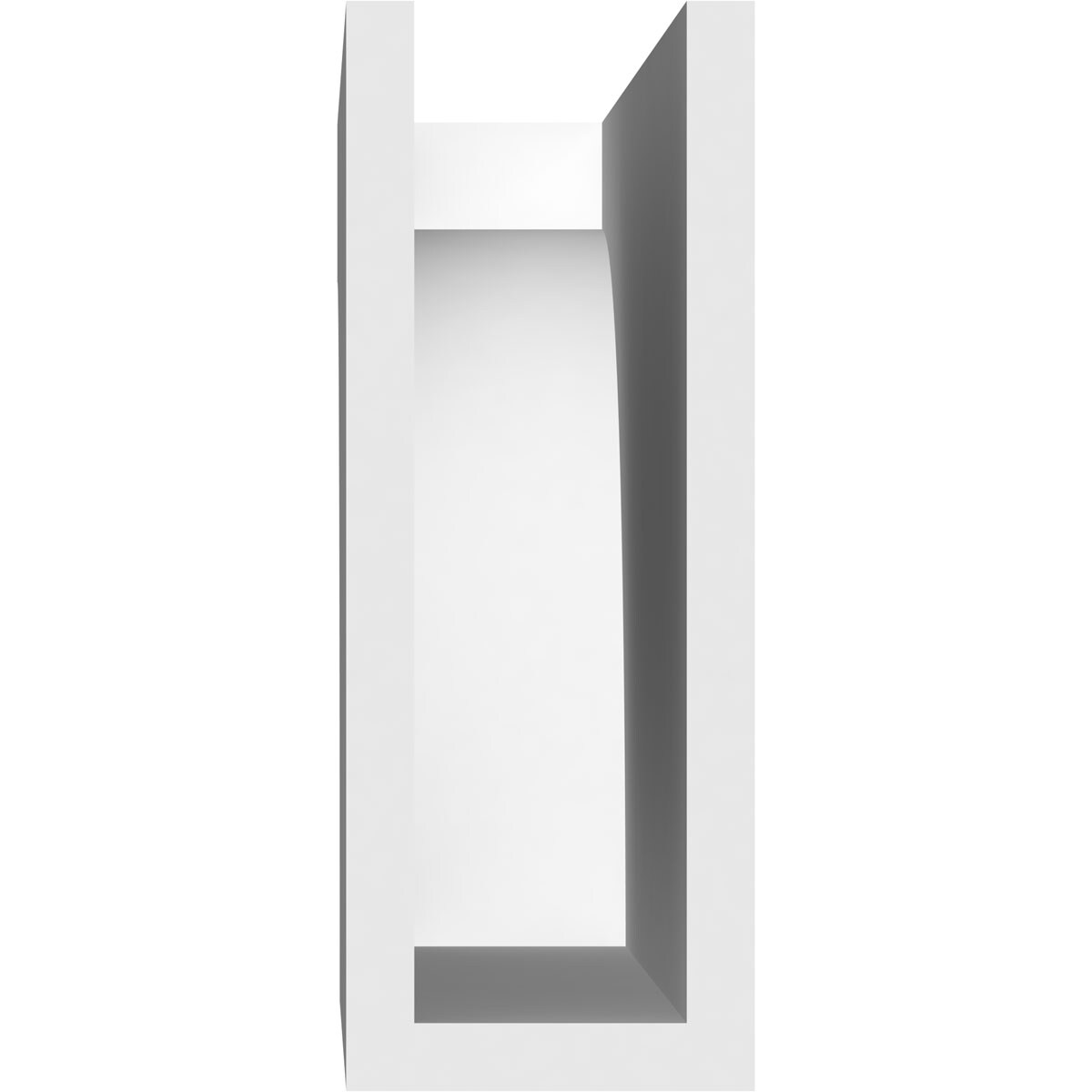 Ekena Millwork RFTP03X08X20HUN Exterior-Brackets-Braces - View #4