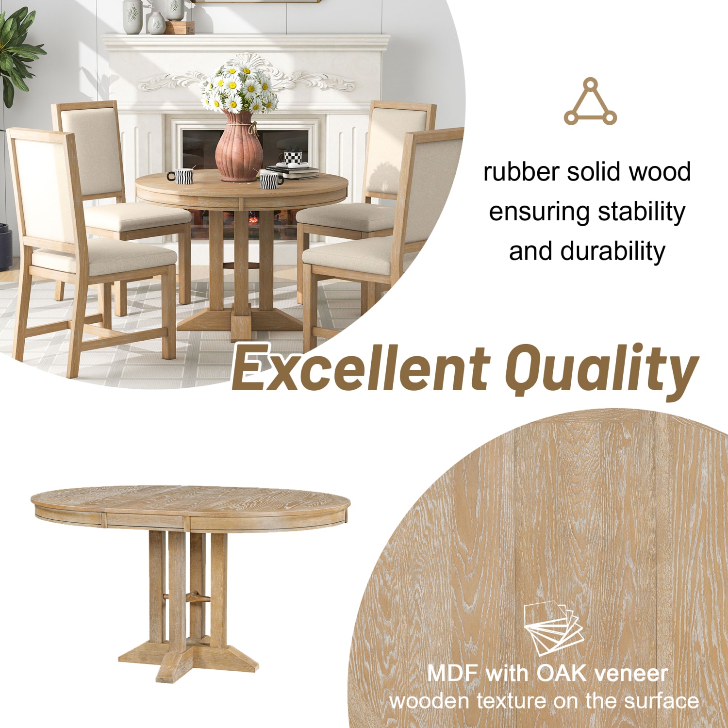 Streamdale Furniture WF305980AAE Dining-Tables - View #6