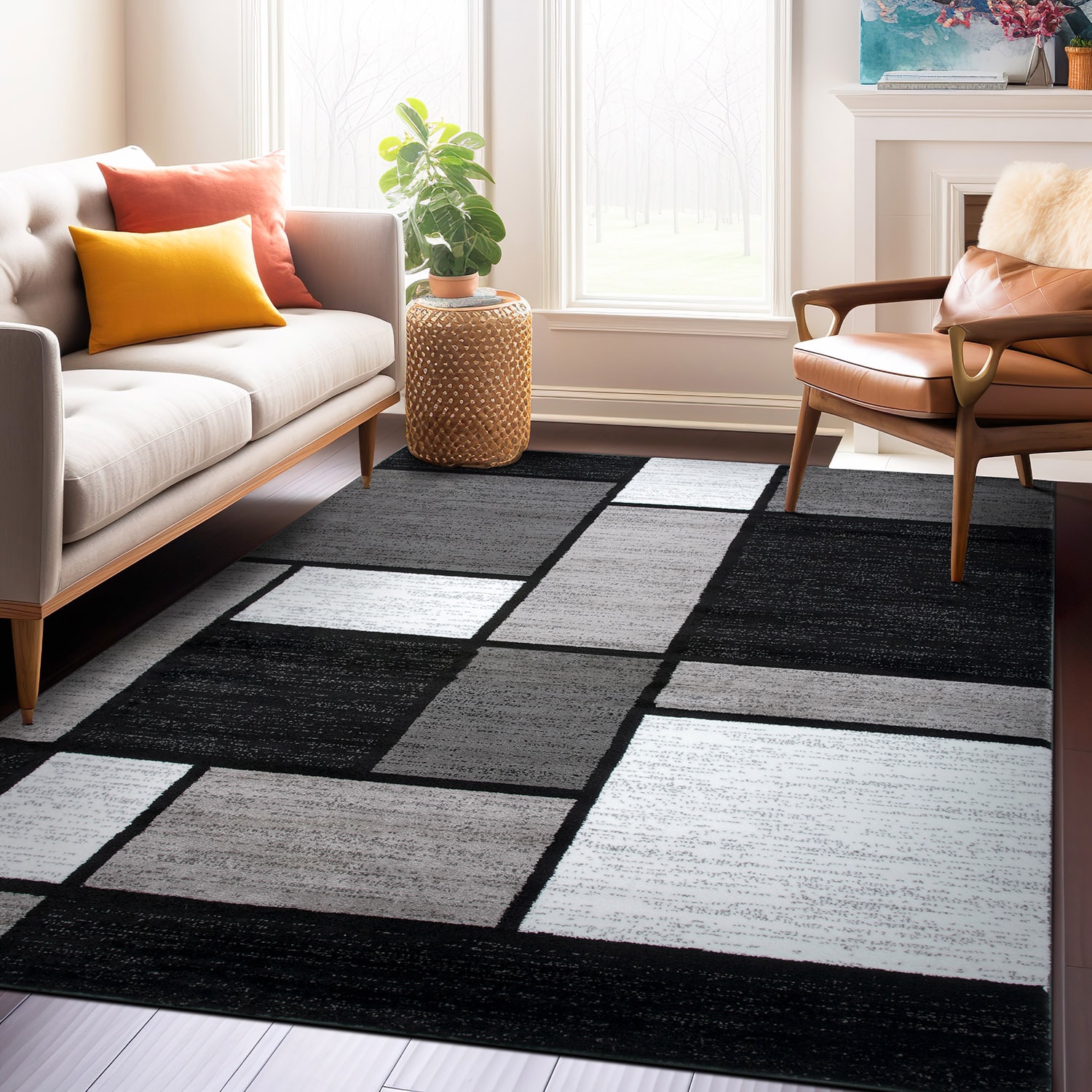 World Rug Gallery 106GRAY6X9 rugs - View #6