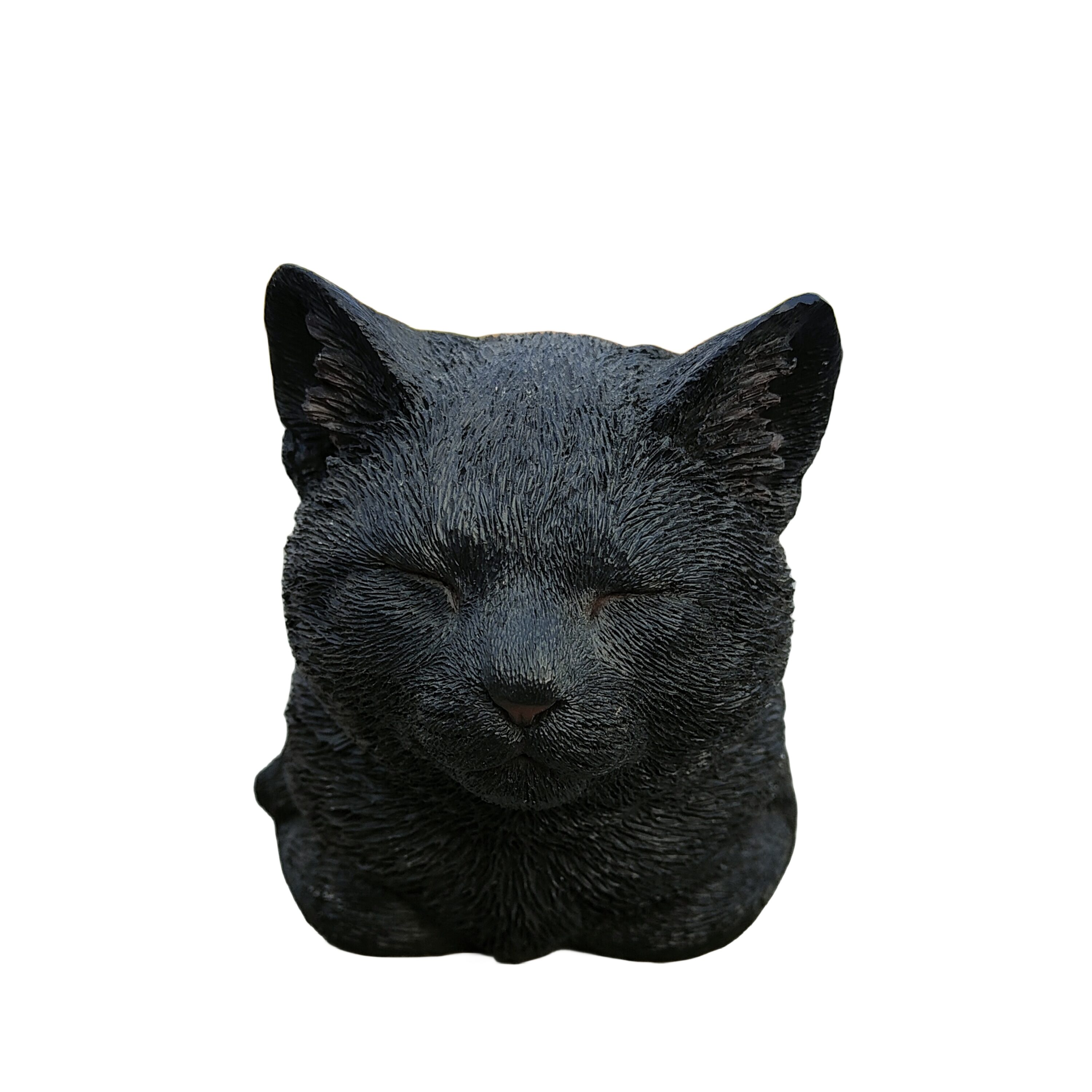 Hi-Line Gift 4.33-in H x 4.33-in W Black Bear Garden Statue in the