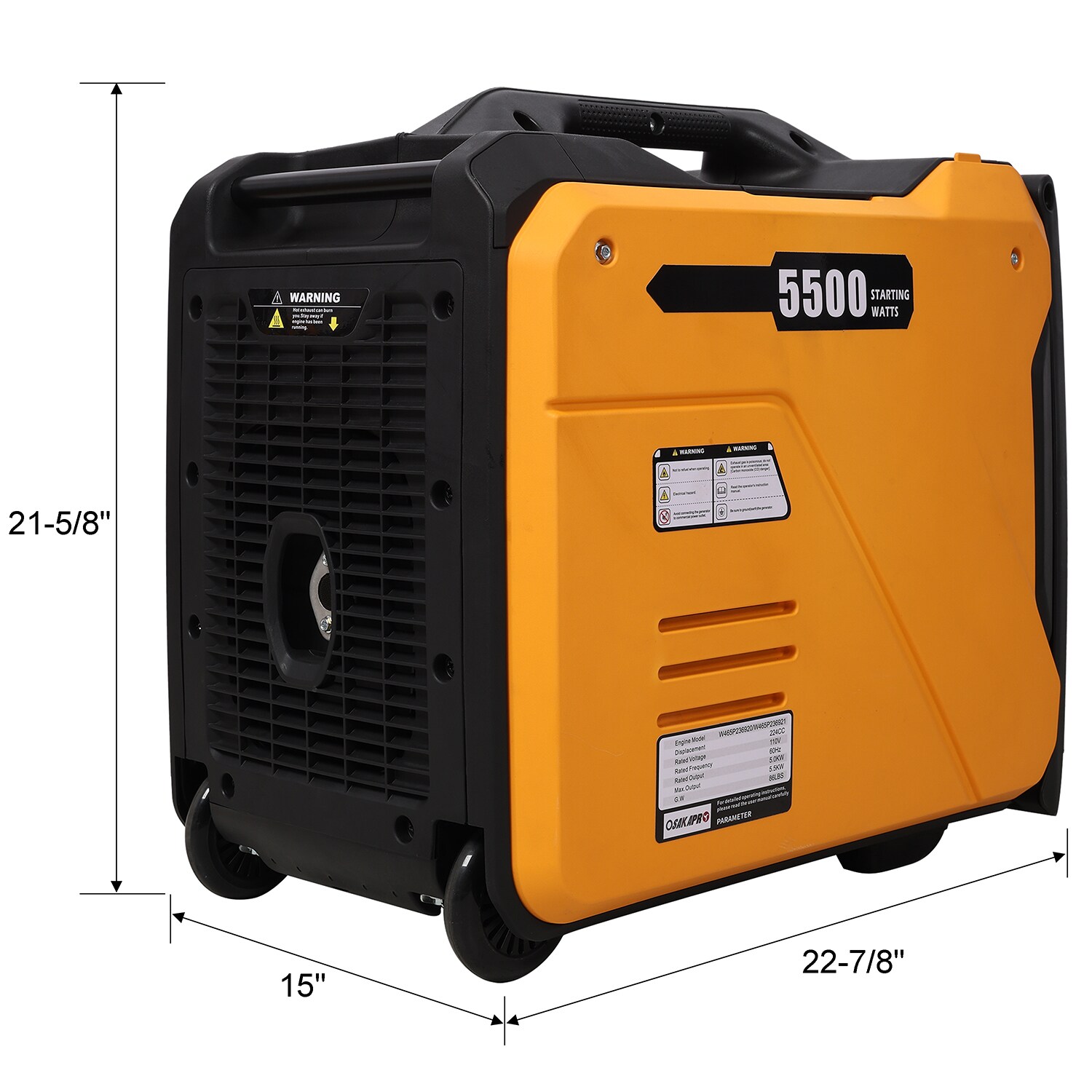 LUCKY ONE LO-GH239203P Inverter-Generators - View #8