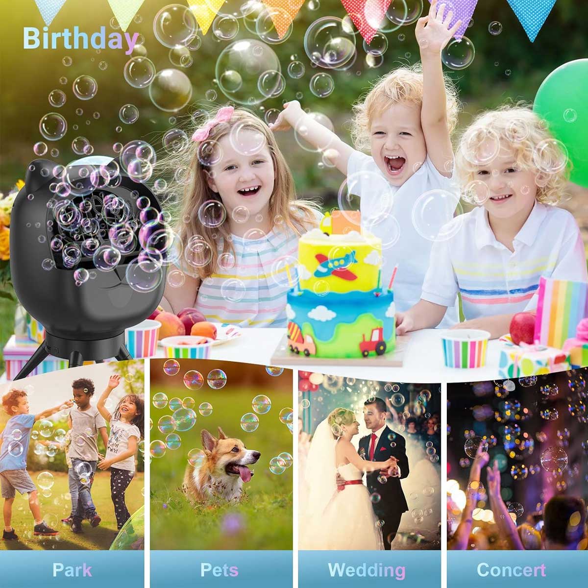 Aoibox LABBM2923 Fog-Bubble-Machines - View #6