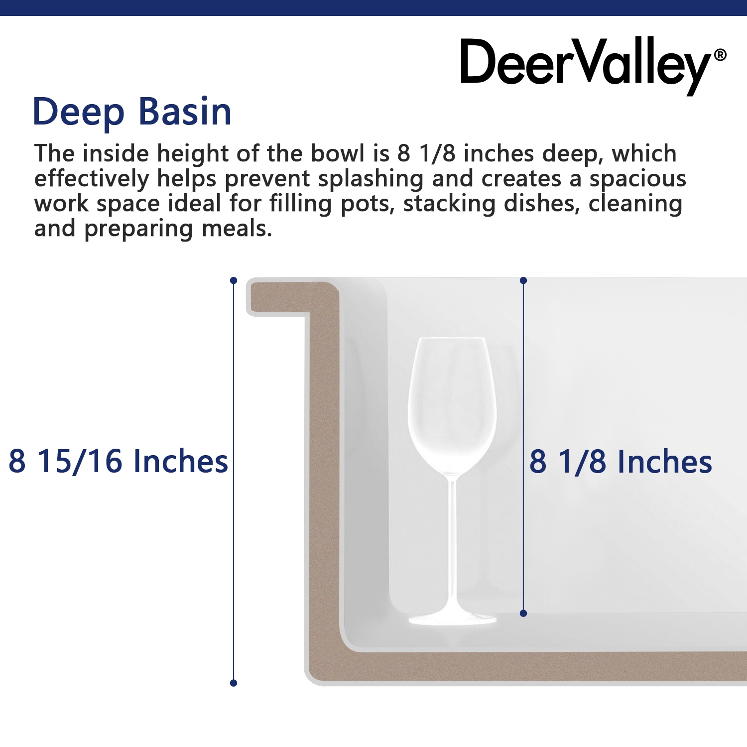 DeerValley DV-1K507 Kitchen-Sinks - View #11