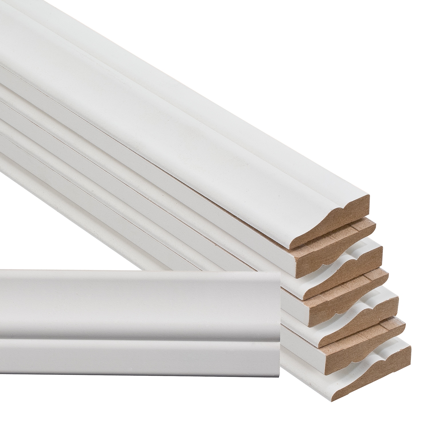 RELIABILT Wire Moulding 1.625-in x 8-ft Pine Primed Wall Panel Moulding in  the Wall Panel Moulding department at