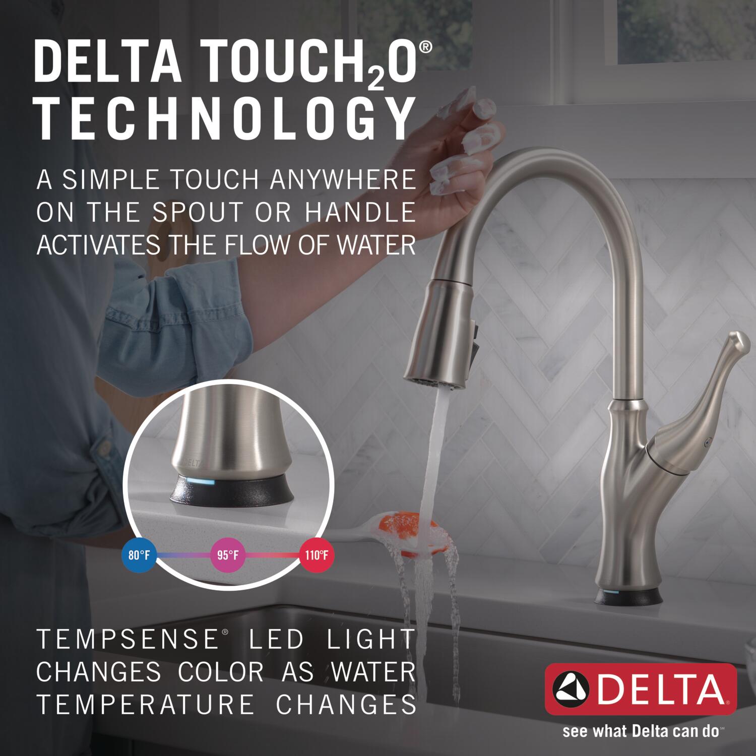 Delta 19888TZ-SP-DST Kitchen-Faucets - View #2